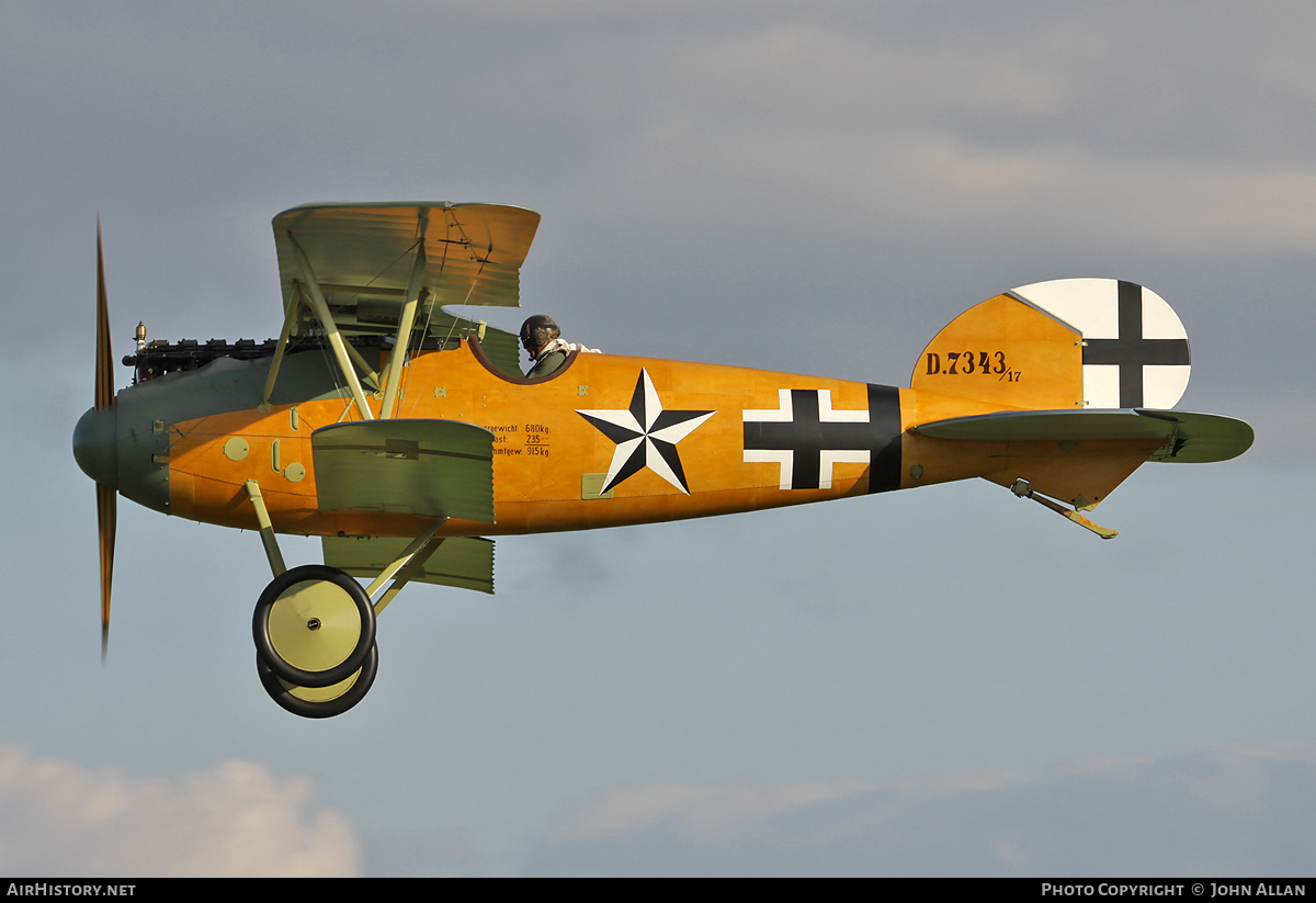 Aircraft Photo of ZK-TVD / D.7374/17 | Albatros D-Va (Replica) | Germany - Air Force | AirHistory.net #552802