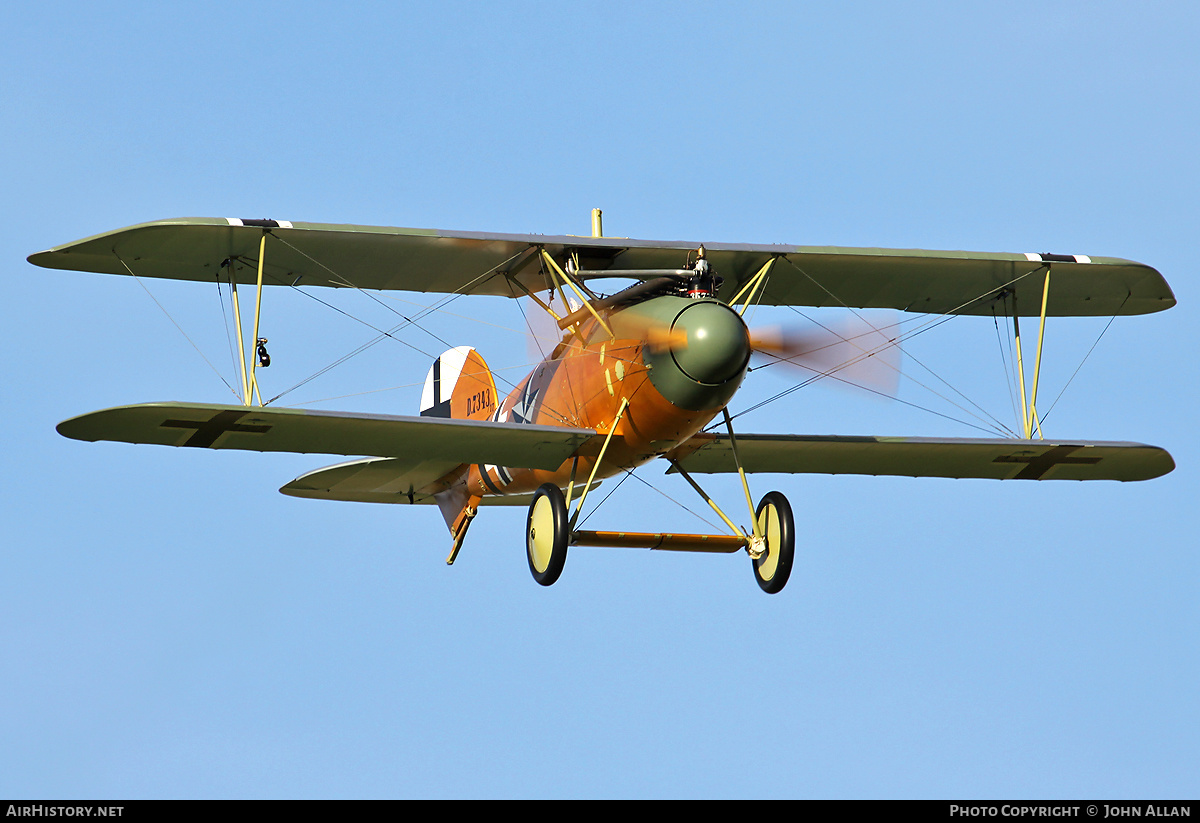 Aircraft Photo of ZK-TVD / D.7374/17 | Albatros D-Va (Replica) | Germany - Air Force | AirHistory.net #552813