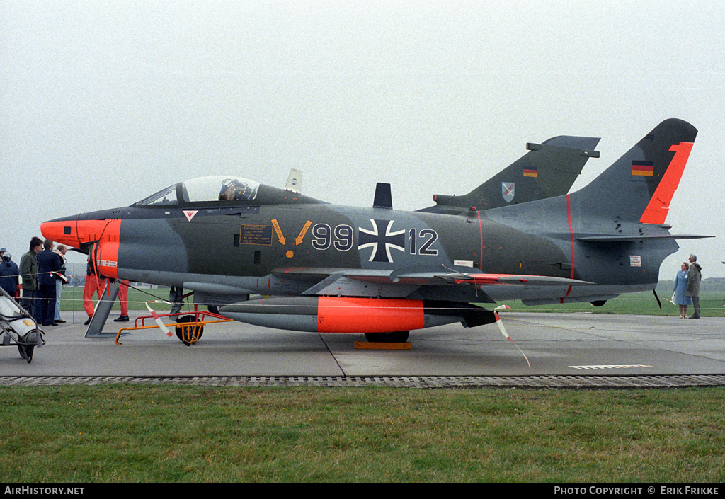 Aircraft Photo of 9912 | Fiat G-91R/3 | Germany - Air Force | AirHistory.net #552820