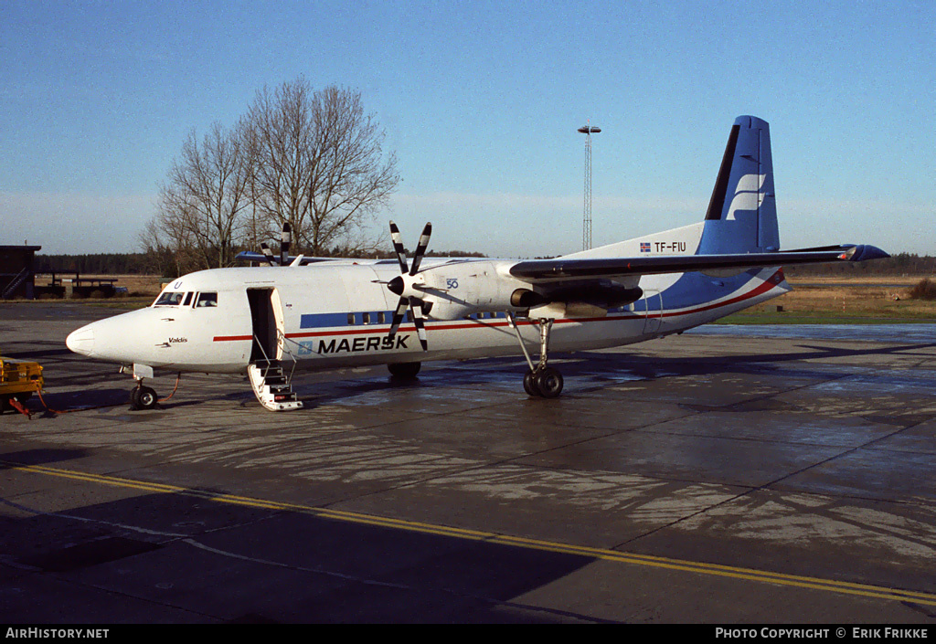 Aircraft Photo of TF-FIU | Fokker 50 | Maersk Air | AirHistory.net #552825