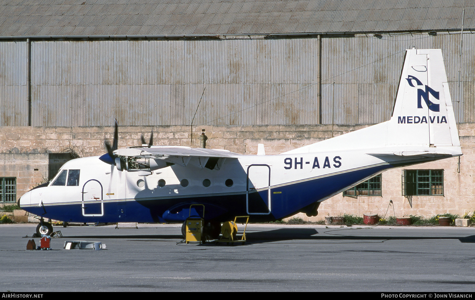 Aircraft Photo of 9H-AAS | CASA C-212-200 Aviocar | Medavia - Mediterranean Aviation | AirHistory.net #552865