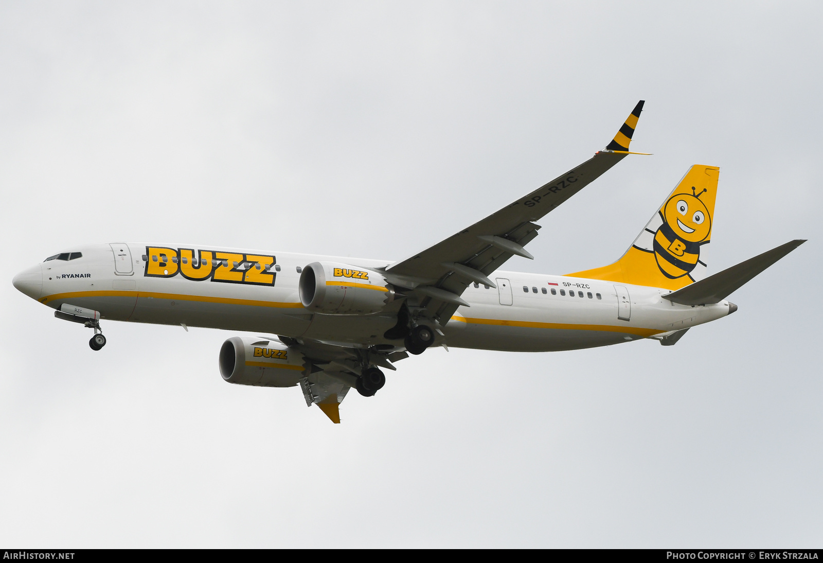 Aircraft Photo of SP-RZC | Boeing 737-8200 Max 200 | Buzz | AirHistory.net #552874