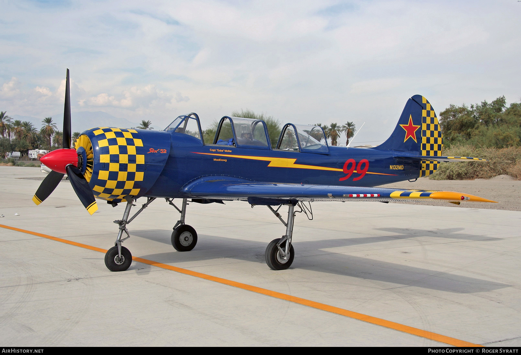 Aircraft Photo of N132MD | Yakovlev Yak-52 | Soviet Union - Air Force | AirHistory.net #552880