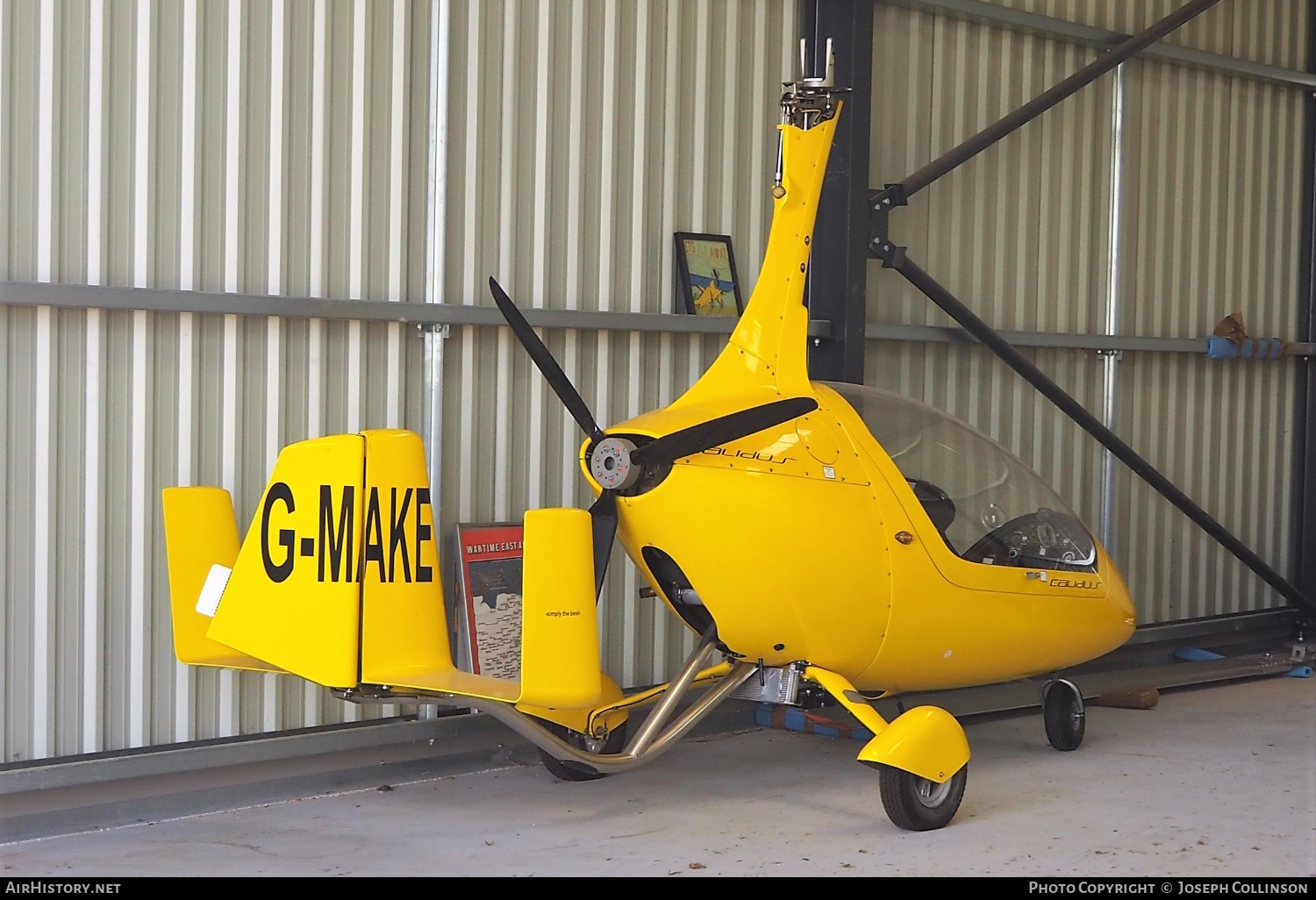 Aircraft Photo of G-MAKE | RotorSport UK Calidus | AirHistory.net #552889