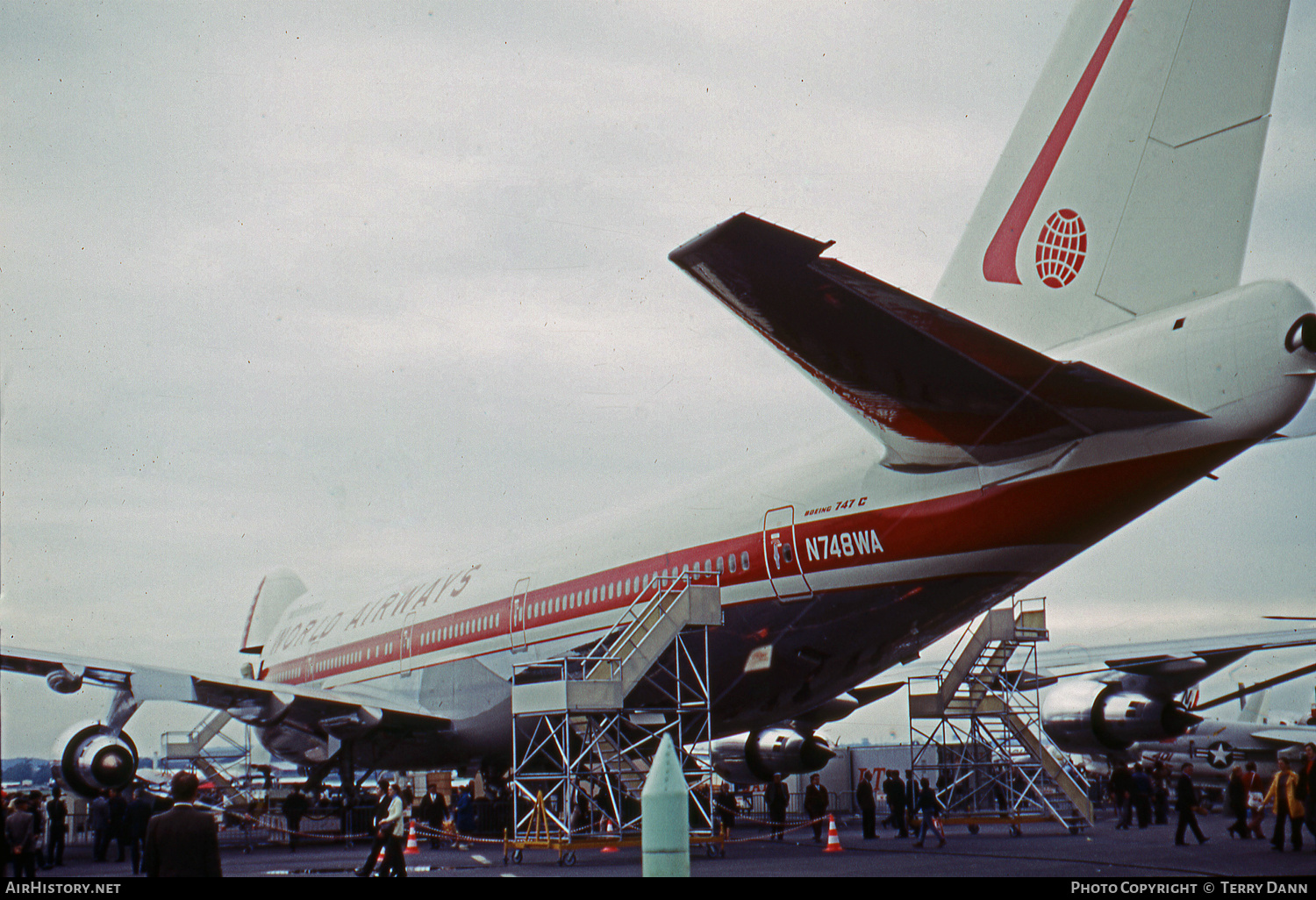 Aircraft Photo of N748WA | Boeing 747-273C | World Airways | AirHistory.net #552891