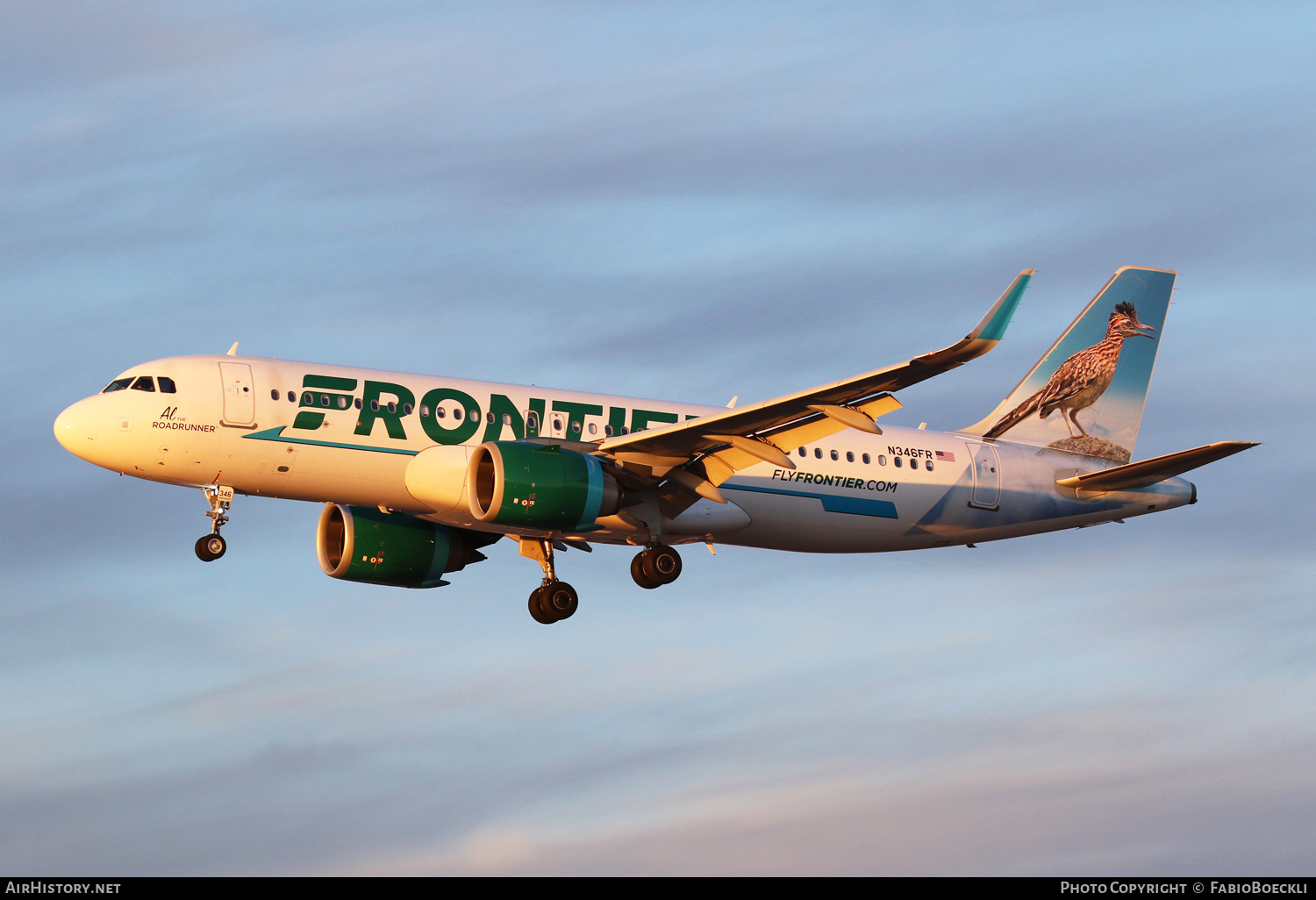 Aircraft Photo of N346FR | Airbus A320-251N | Frontier Airlines | AirHistory.net #552903