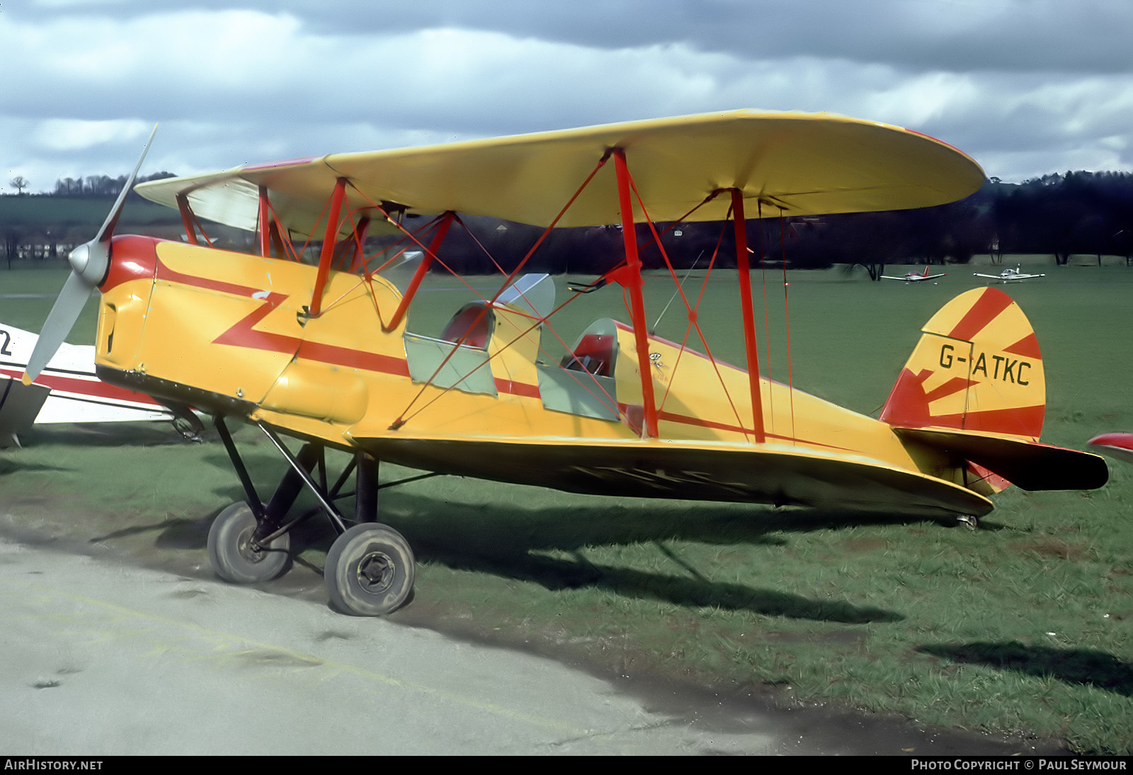 Aircraft Photo of G-ATKC | Stampe-Vertongen SV-4B | The Tiger Club | AirHistory.net #552928