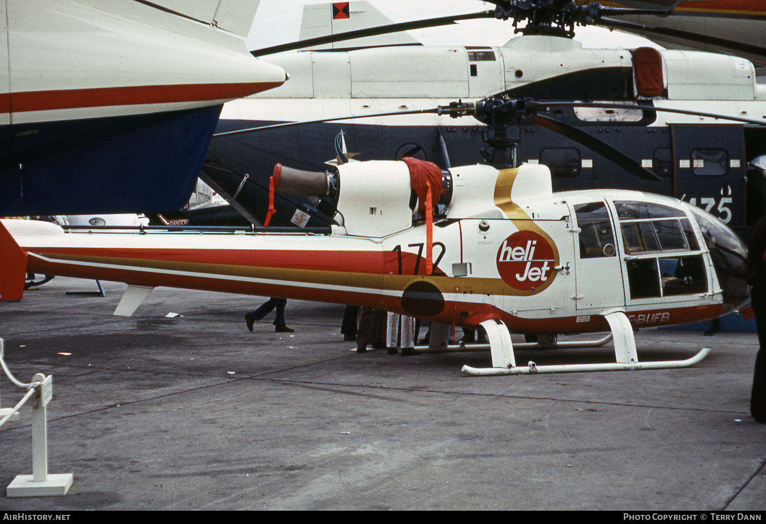 Aircraft Photo of F-BUFB | Aerospatiale SA-341G Gazelle | Héli-Jet | AirHistory.net #552930