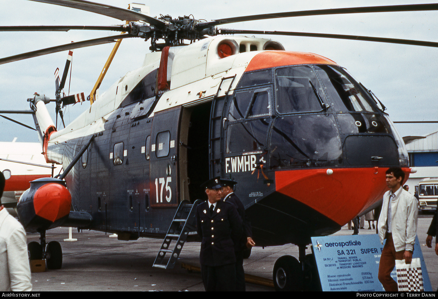 Aircraft Photo of F-WMHB | Aerospatiale SA-321G Super Frelon | AirHistory.net #552932