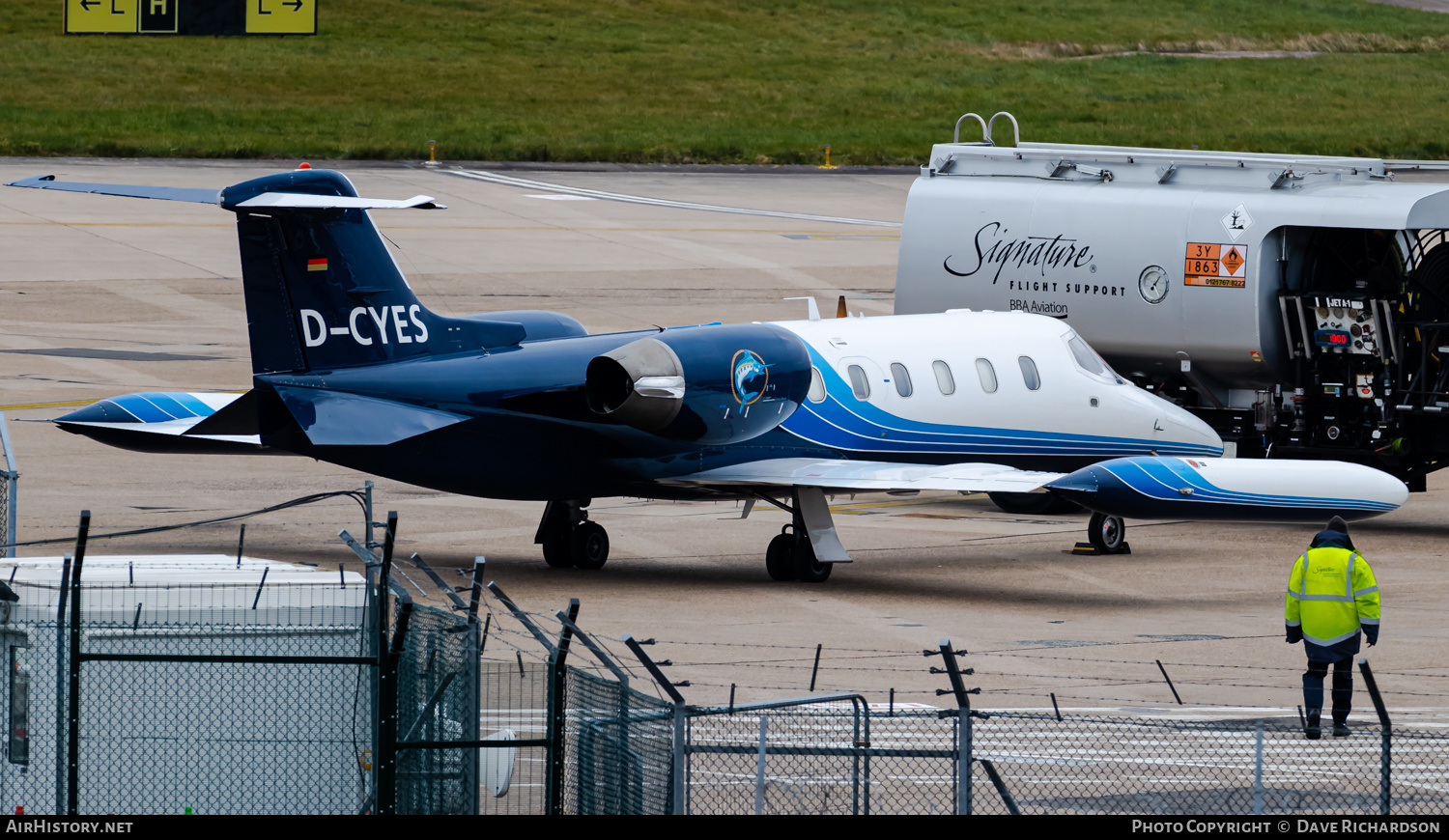 Aircraft Photo of D-CYES | Gates Learjet 35A | AirHistory.net #552937