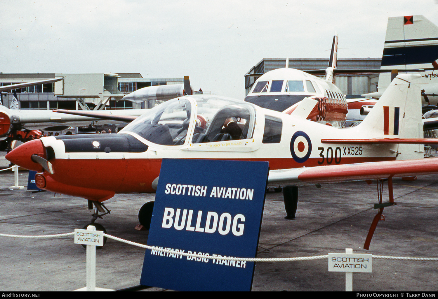 Aircraft Photo of XX525 | Scottish Aviation Bulldog T1 | UK - Air Force | AirHistory.net #552946