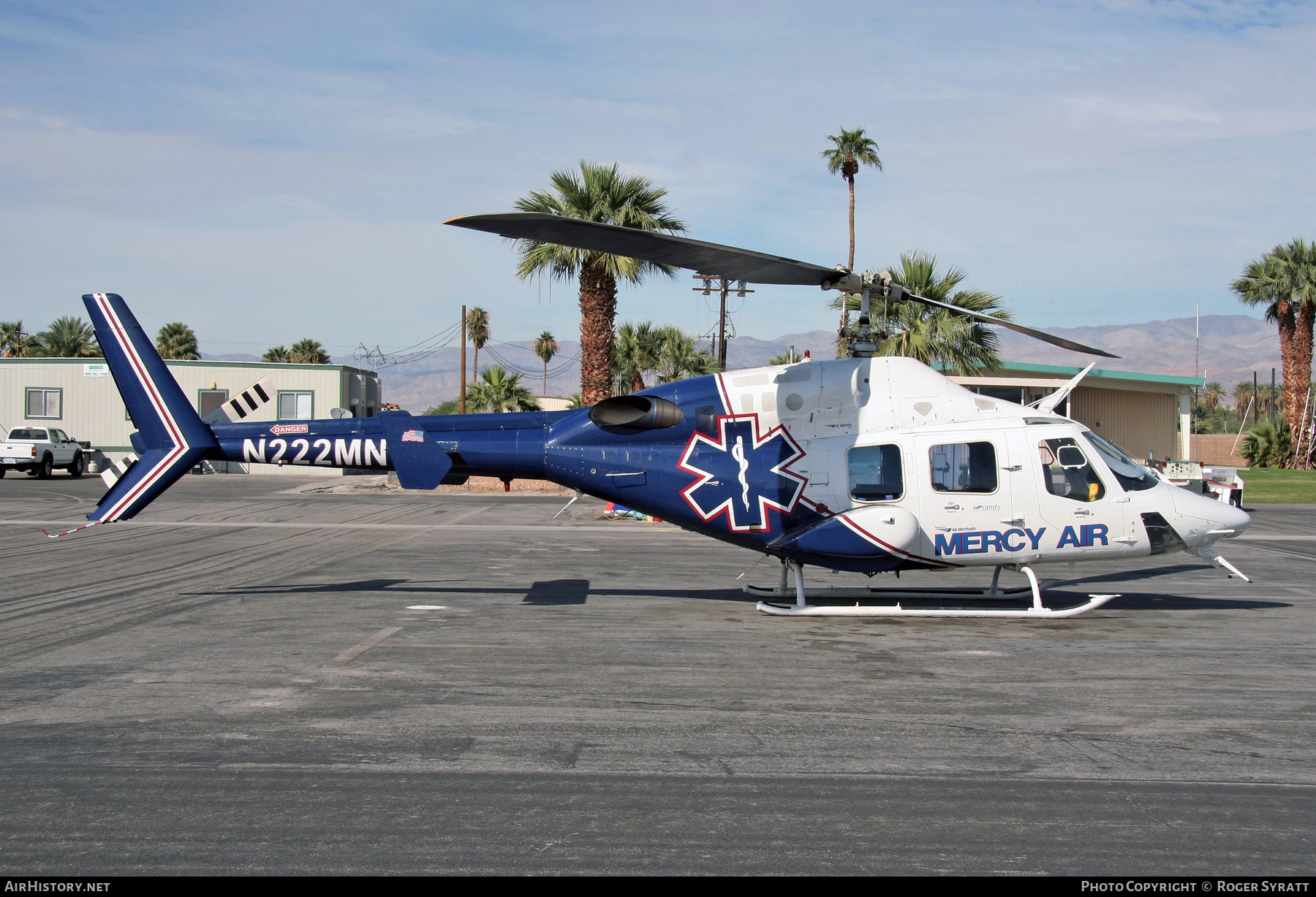 Aircraft Photo of N222MN | Bell 222UT | Mercy Air | AirHistory.net #552949