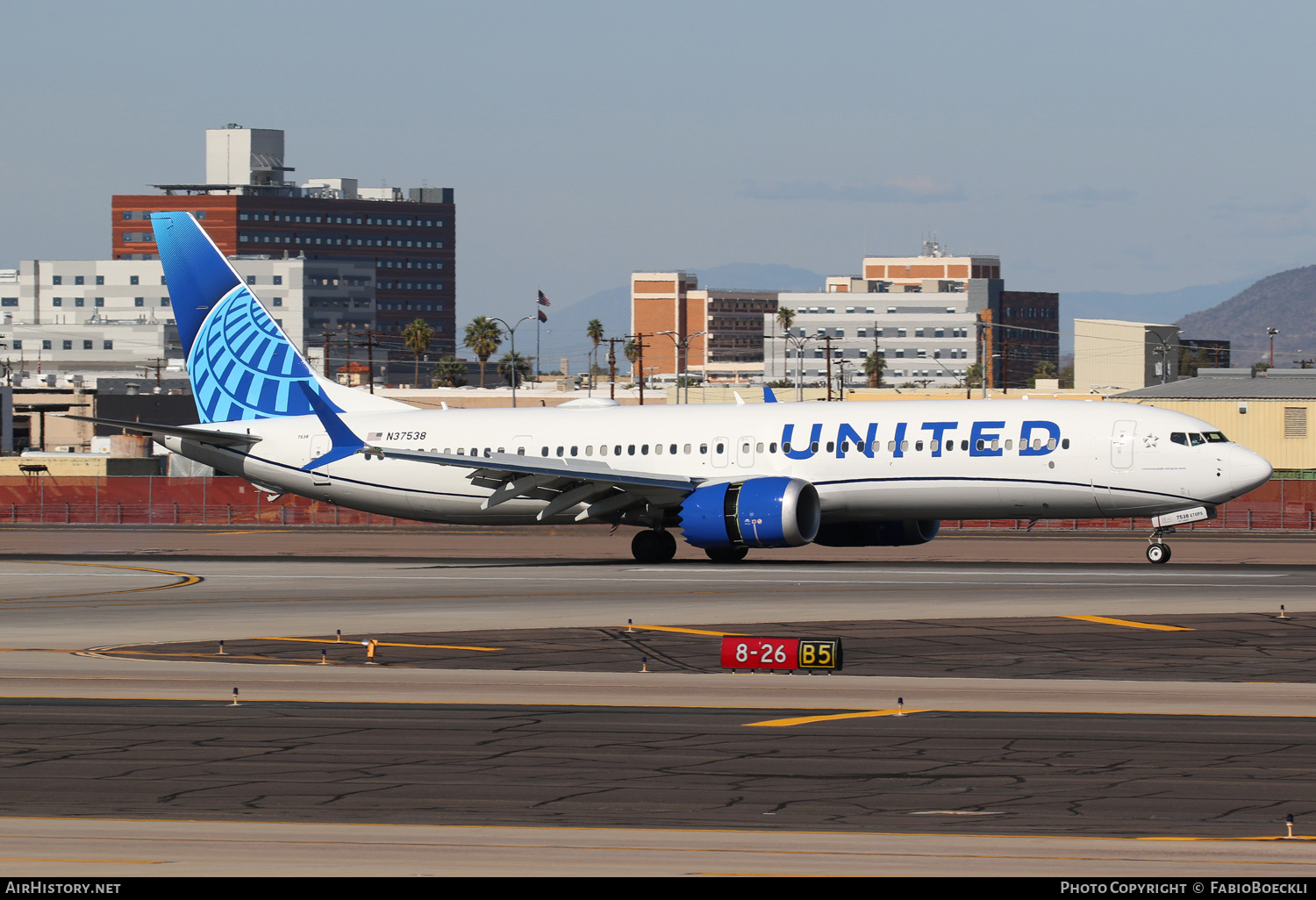 Aircraft Photo of N37538 | Boeing 737-9 Max 9 | United Airlines | AirHistory.net #552964