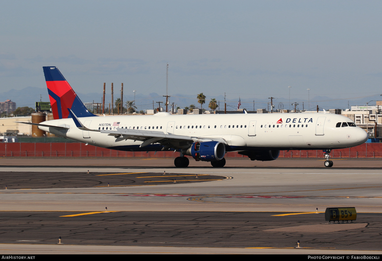 Aircraft Photo of N107DN | Airbus A321-211 | Delta Air Lines | AirHistory.net #552972