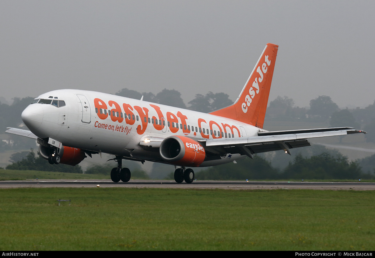 Aircraft Photo of G-IGOB | Boeing 737-36Q | EasyJet | AirHistory.net #552973