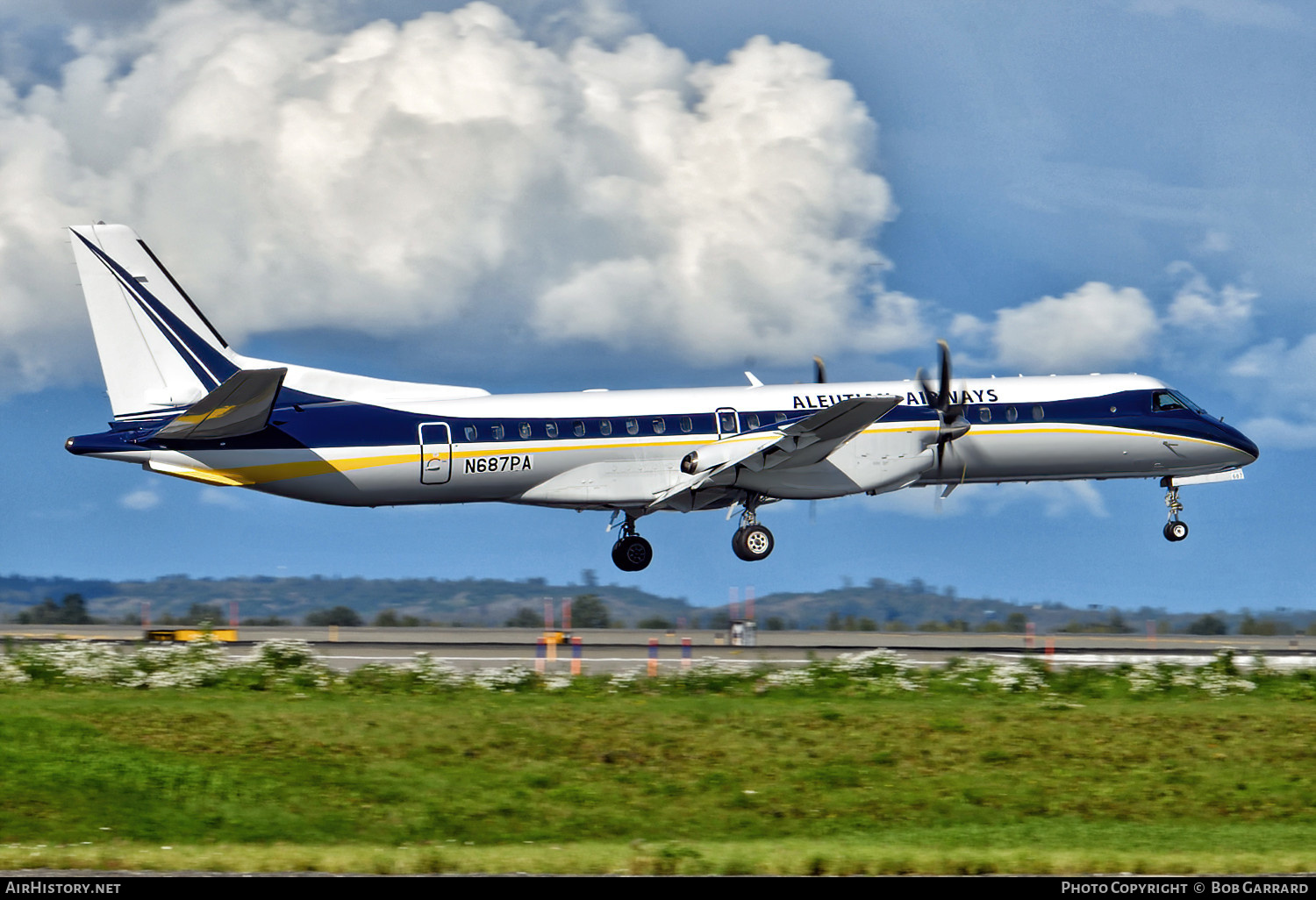 Aircraft Photo of N687PA | Saab 2000 | Aleutian Airways | AirHistory.net #552975