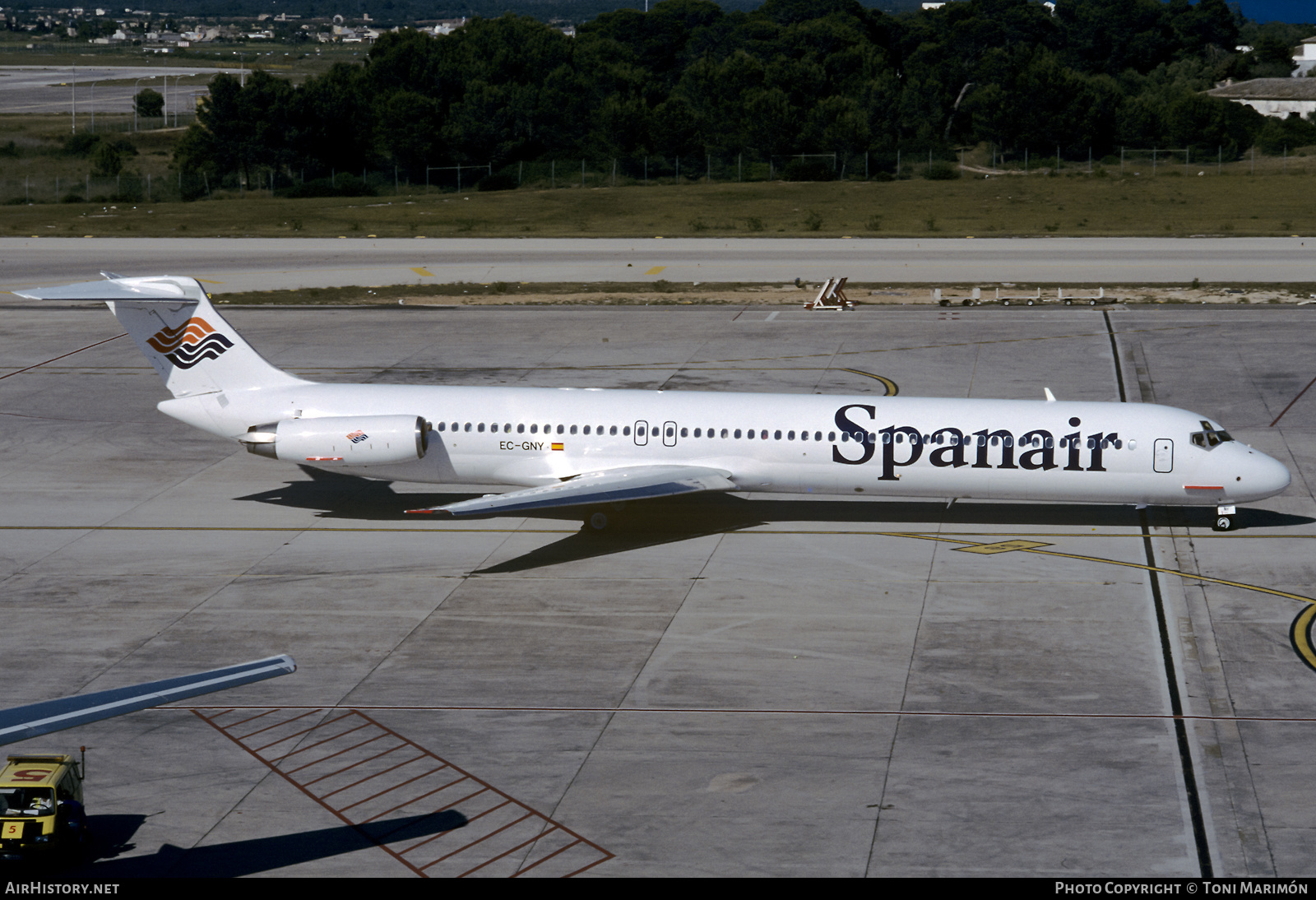 Aircraft Photo of EC-GNY | McDonnell Douglas MD-83 (DC-9-83) | Spanair | AirHistory.net #552988