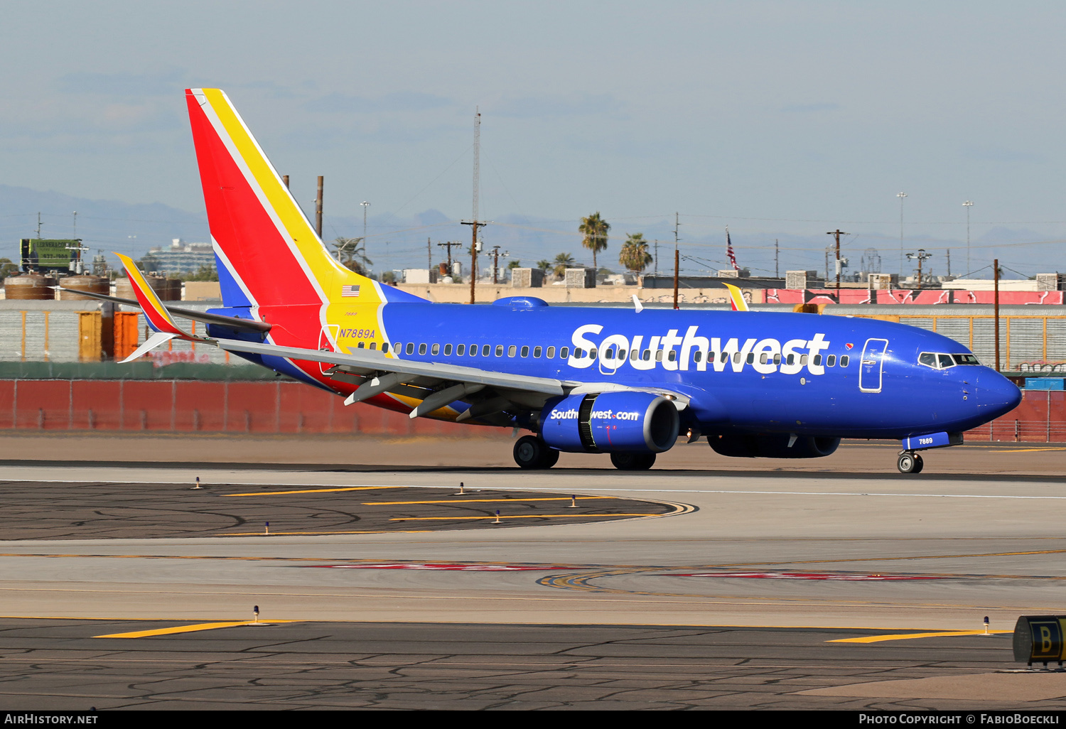 Aircraft Photo of N7889A | Boeing 737-79L | Southwest Airlines | AirHistory.net #552991
