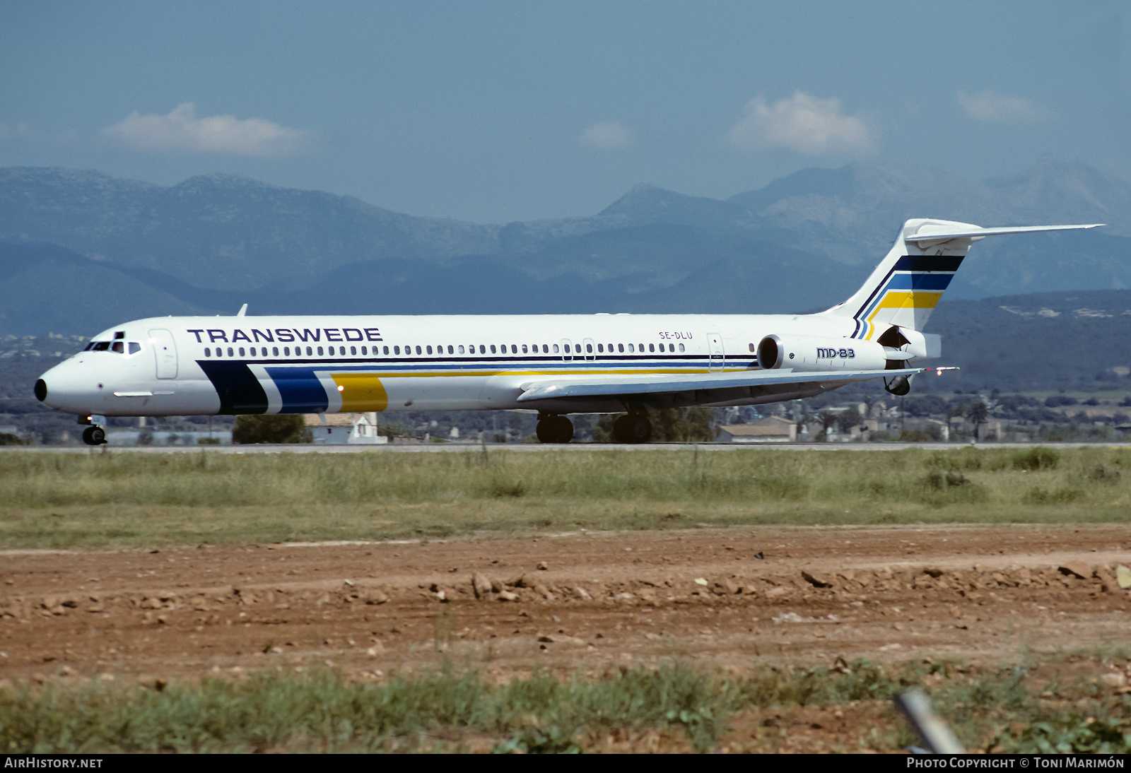 Aircraft Photo of SE-DLU | McDonnell Douglas MD-83 (DC-9-83) | Transwede Airways | AirHistory.net #553005