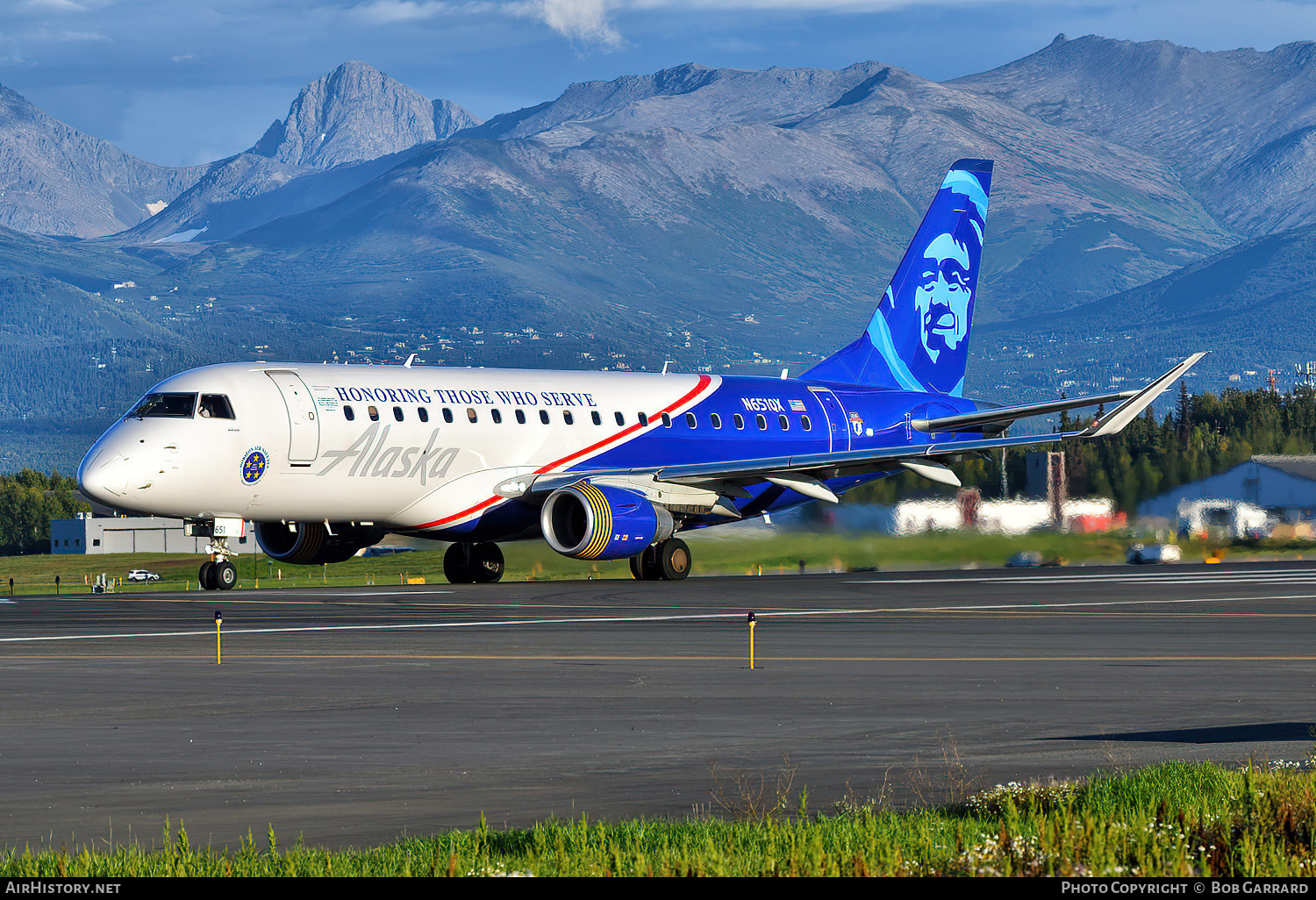 Aircraft Photo of N651QX | Embraer 175LR (ERJ-170-200LR) | Alaska Airlines | AirHistory.net #553009