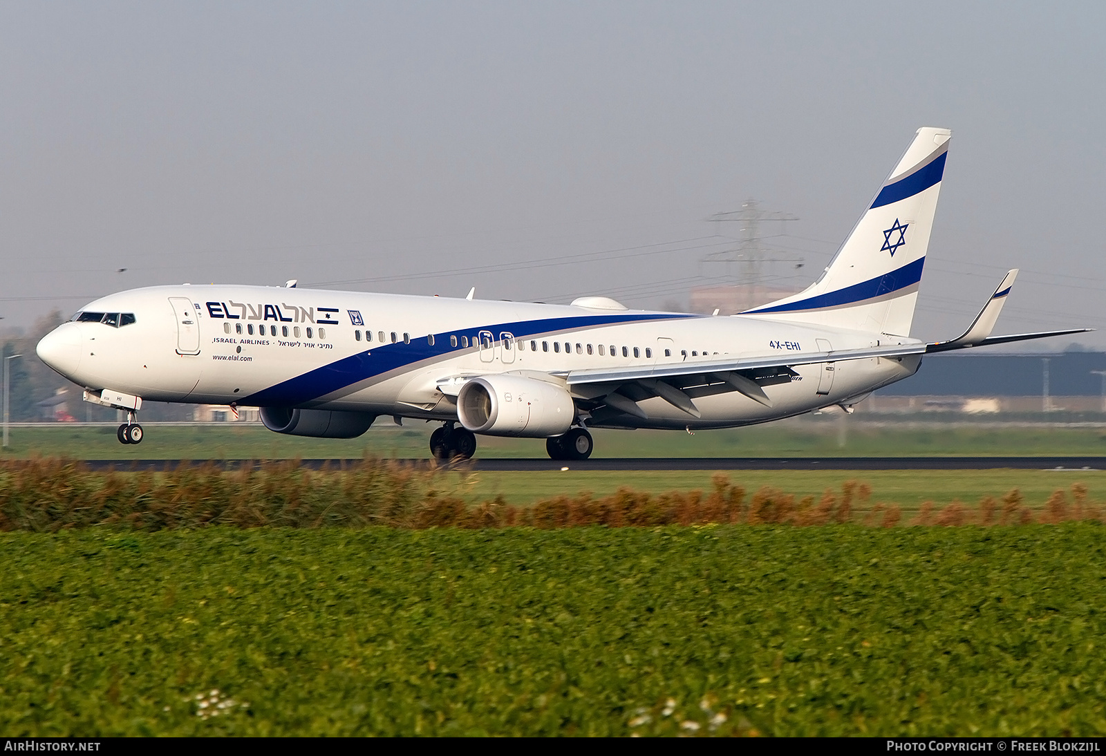 Aircraft Photo of 4X-EHI | Boeing 737-958/ER | El Al Israel Airlines | AirHistory.net #553040
