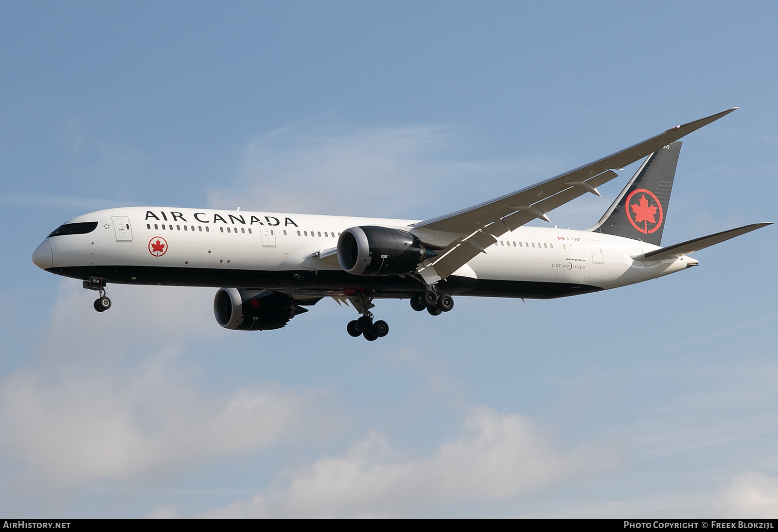 Aircraft Photo of C-FVNF | Boeing 787-9 Dreamliner | Air Canada | AirHistory.net #553042