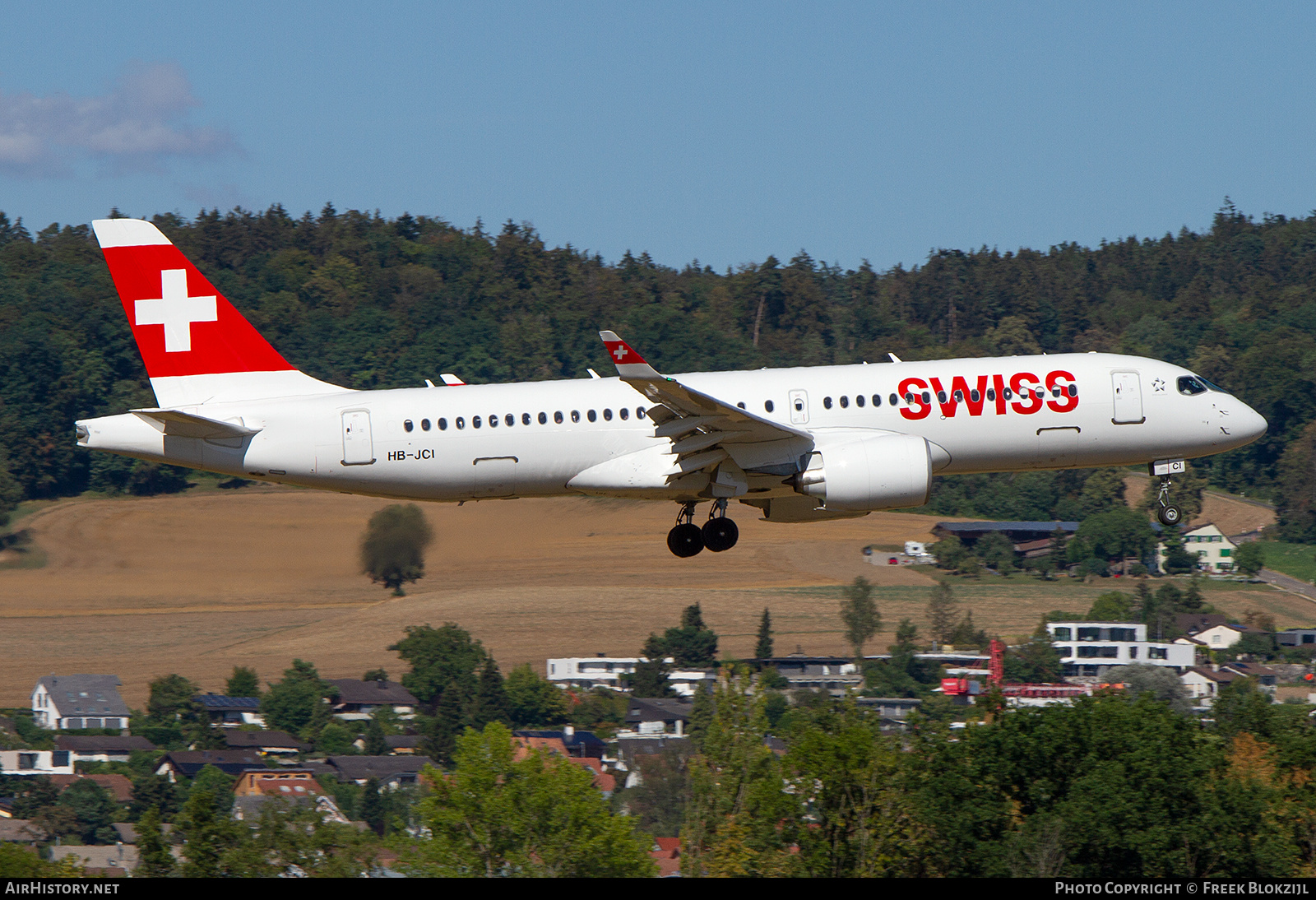 Aircraft Photo of HB-JCI | Bombardier CSeries CS300 (BD-500-1A11) | Swiss International Air Lines | AirHistory.net #553043