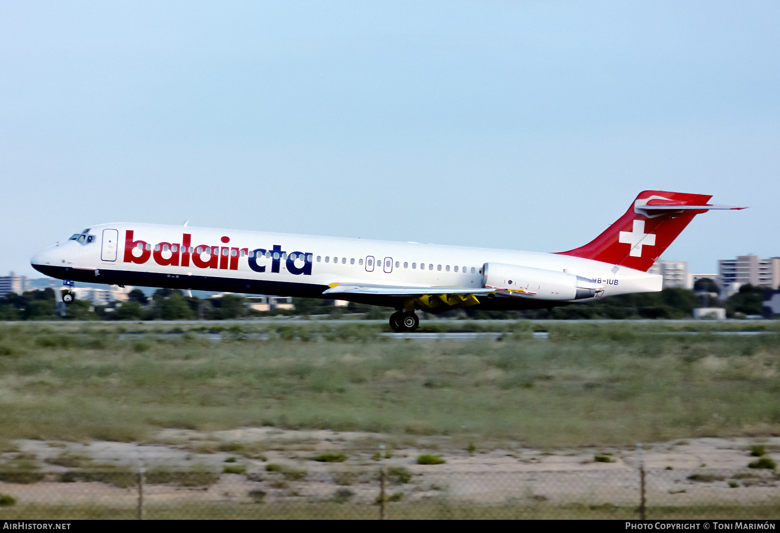 Aircraft Photo of HB-IUB | McDonnell Douglas MD-87 (DC-9-87) | BalairCTA | AirHistory.net #553047