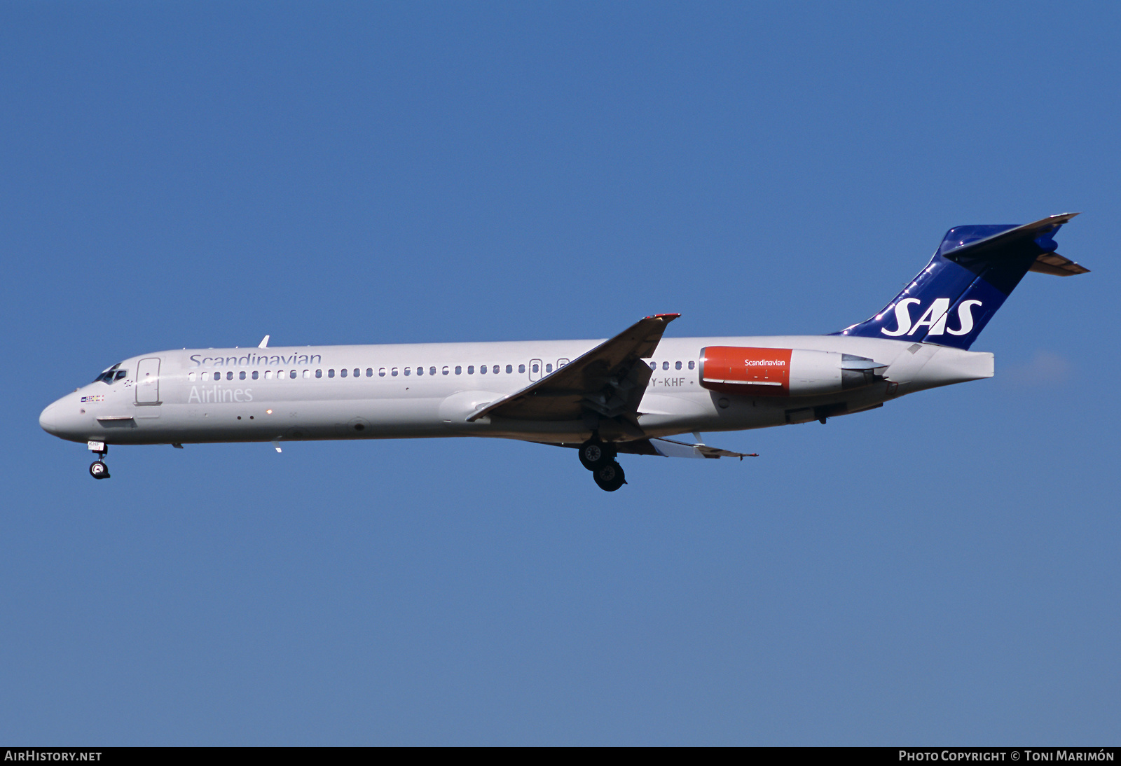 Aircraft Photo of OY-KHF | McDonnell Douglas MD-87 (DC-9-87) | Scandinavian Airlines - SAS | AirHistory.net #553049