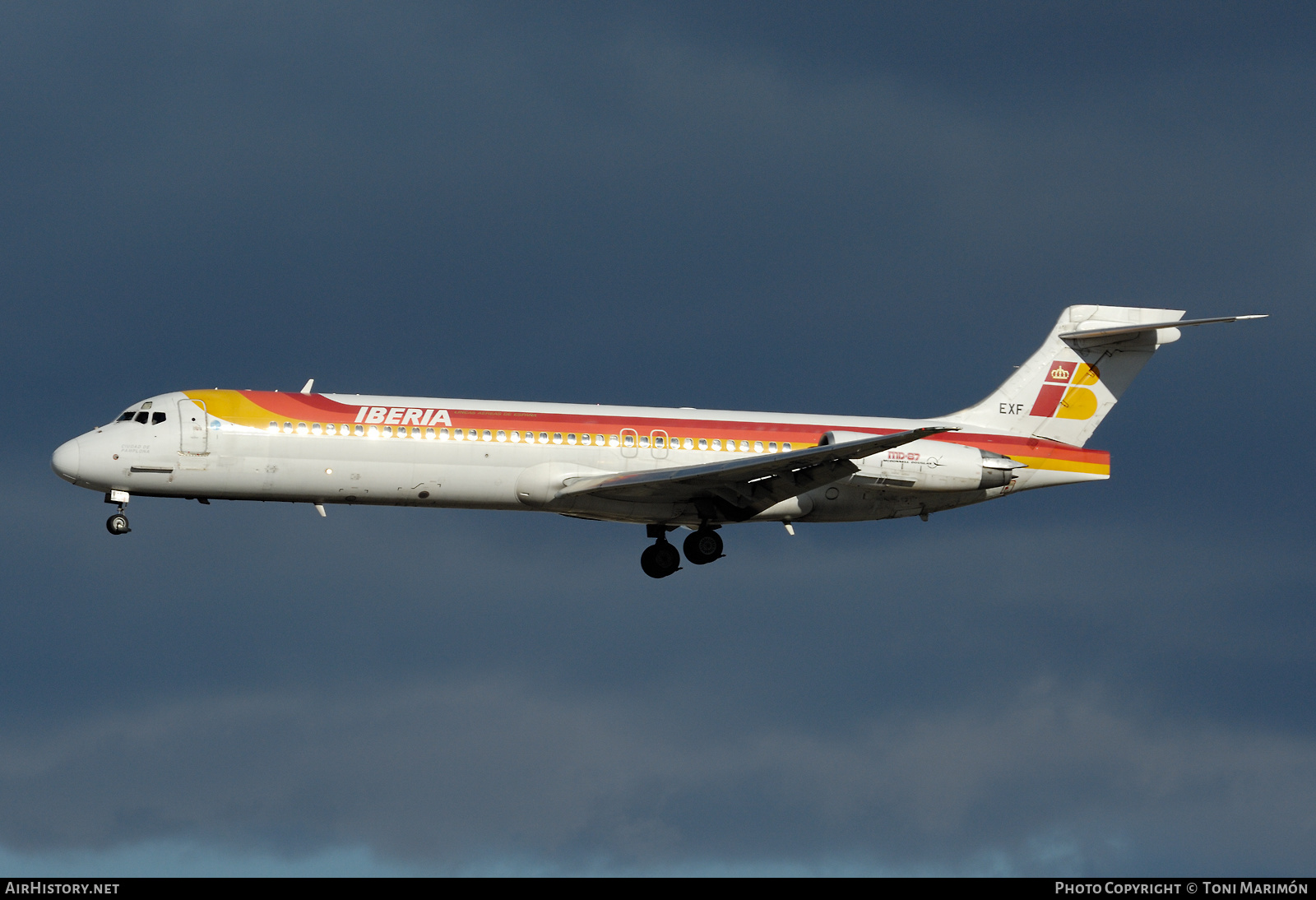 Aircraft Photo of EC-EXF | McDonnell Douglas MD-87 (DC-9-87) | Iberia | AirHistory.net #553055