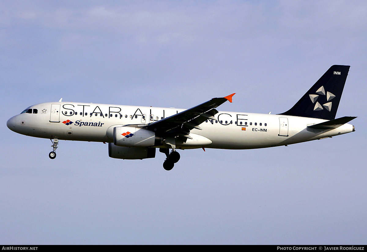 Aircraft Photo of EC-INM | Airbus A320-232 | Spanair | AirHistory.net #553062