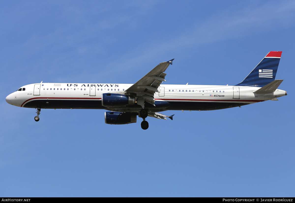 Aircraft Photo of N576UW | Airbus A320-231 | US Airways | AirHistory.net #553071