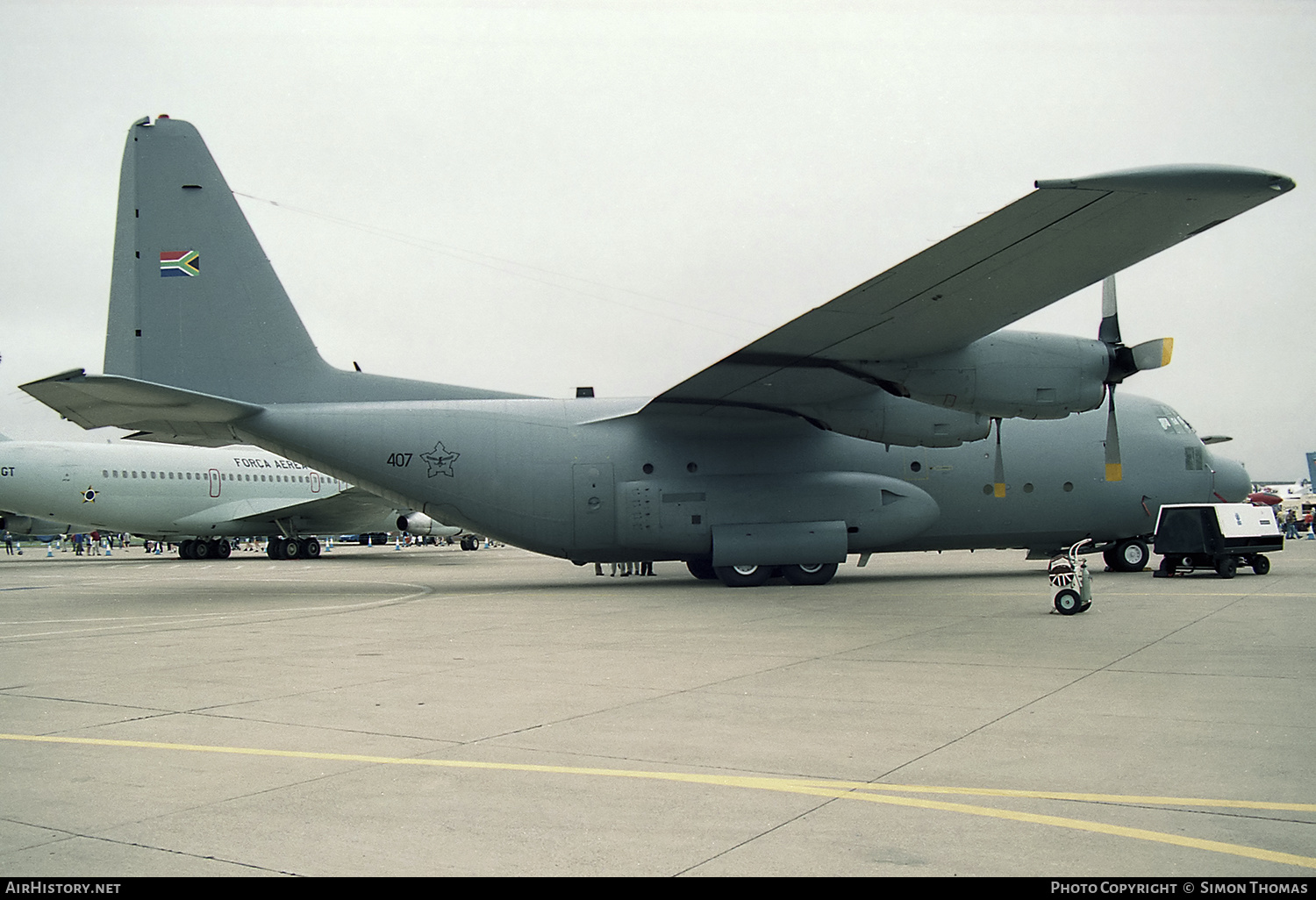 Aircraft Photo of 407 | Lockheed C-130BZ Hercules (L-282) | South Africa - Air Force | AirHistory.net #553084