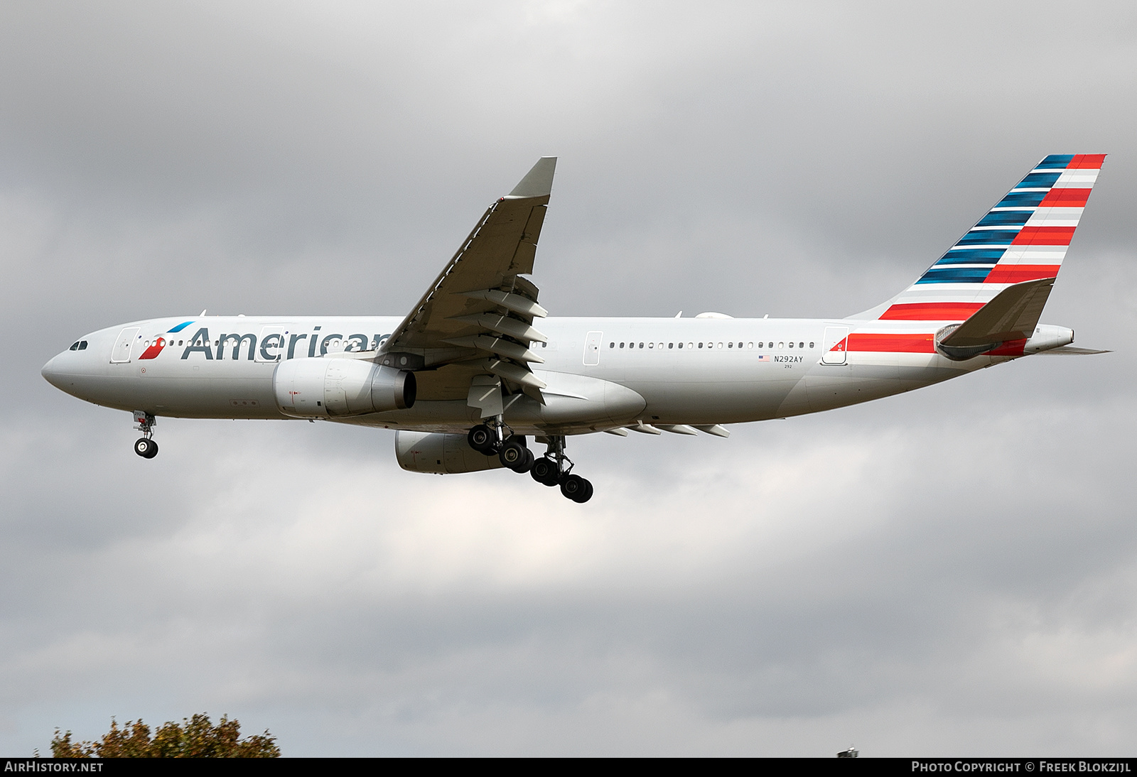 Aircraft Photo of N292AY | Airbus A330-243 | American Airlines | AirHistory.net #553096