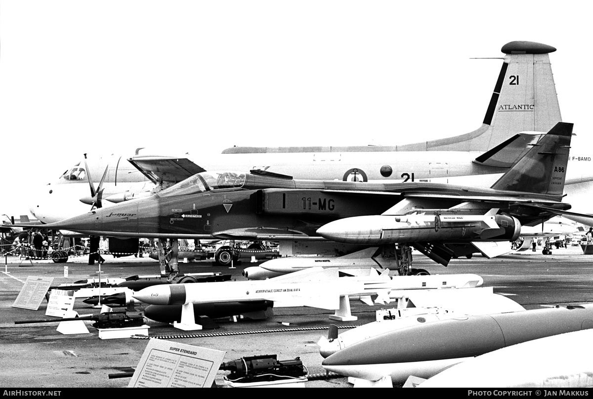 Aircraft Photo of A86 | Sepecat Jaguar A | France - Air Force | AirHistory.net #553098