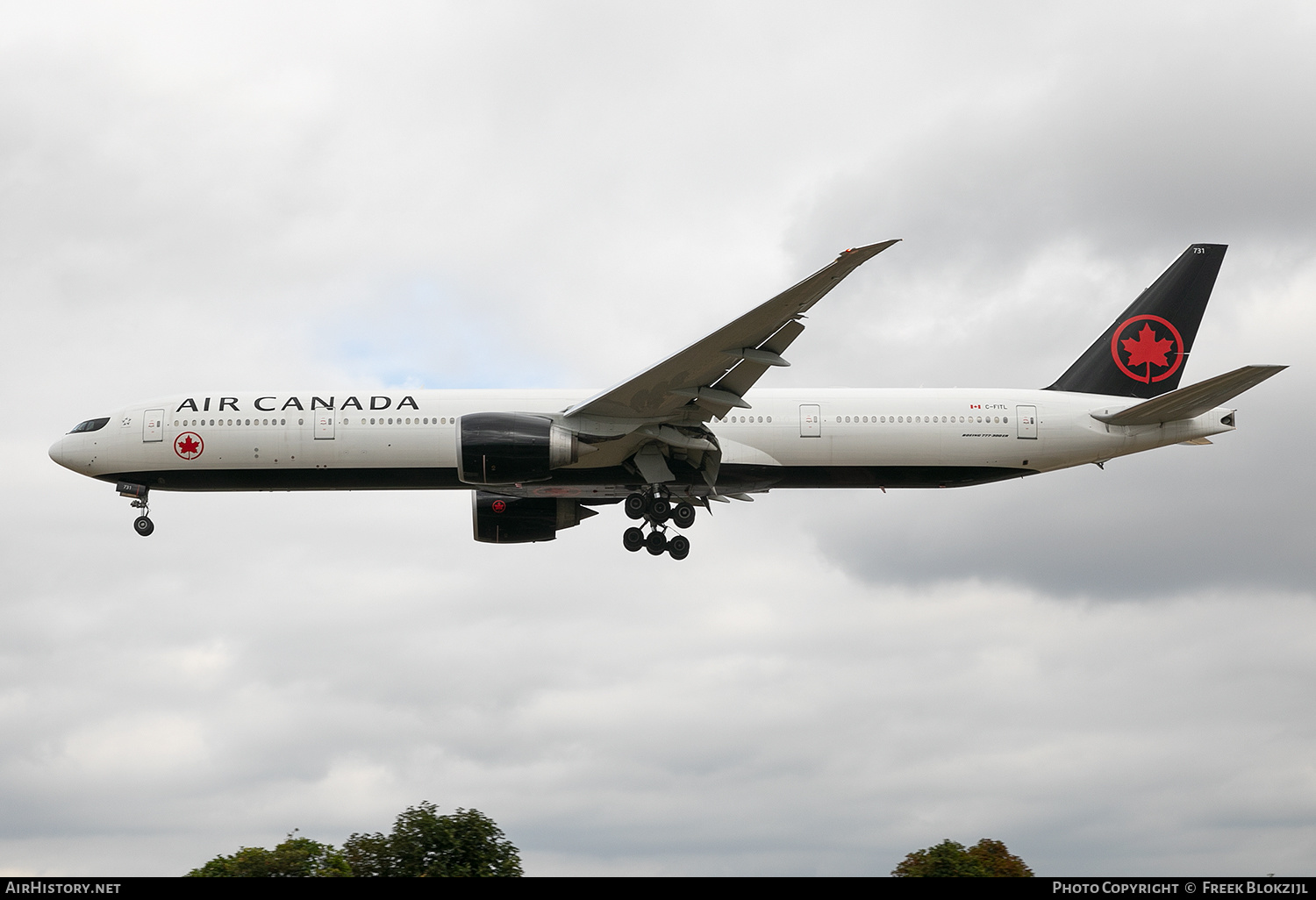 Aircraft Photo of C-FITL | Boeing 777-333/ER | Air Canada | AirHistory.net #553103
