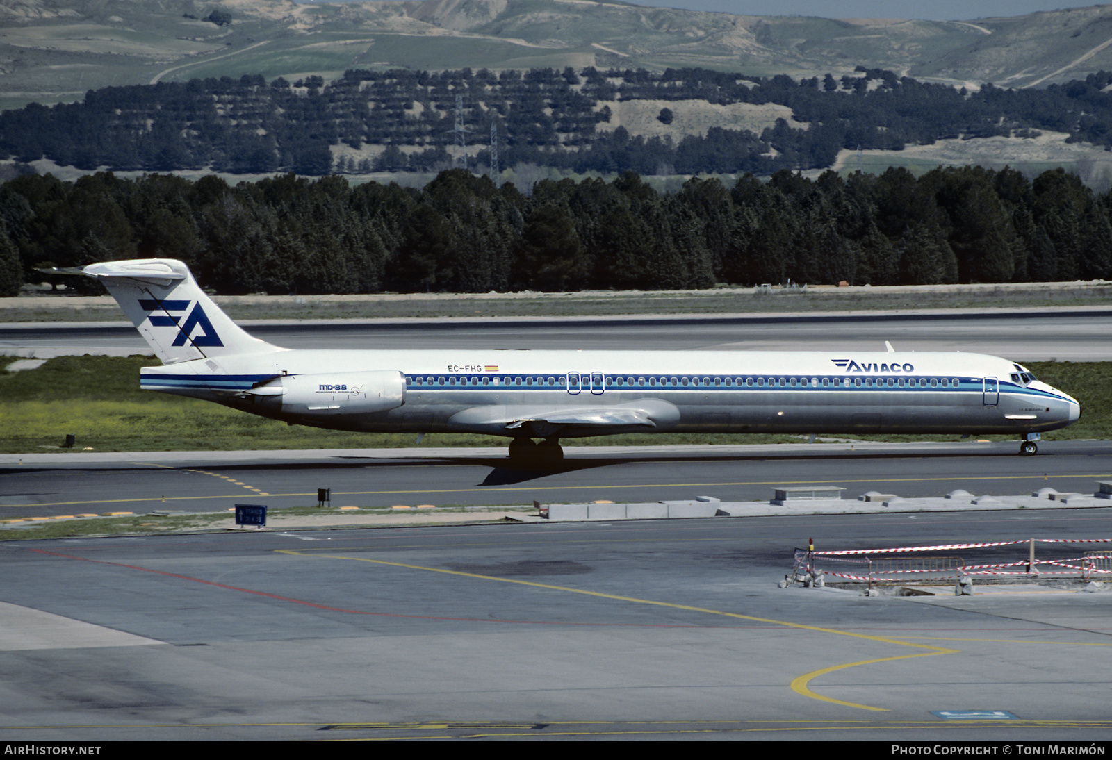 Aircraft Photo of EC-FHG | McDonnell Douglas MD-88 | Aviaco | AirHistory.net #553105