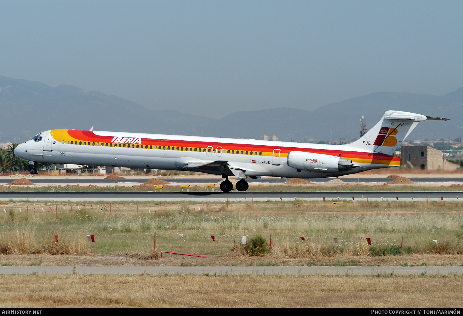 Aircraft Photo of EC-FJE | McDonnell Douglas MD-88 | Iberia | AirHistory.net #553109