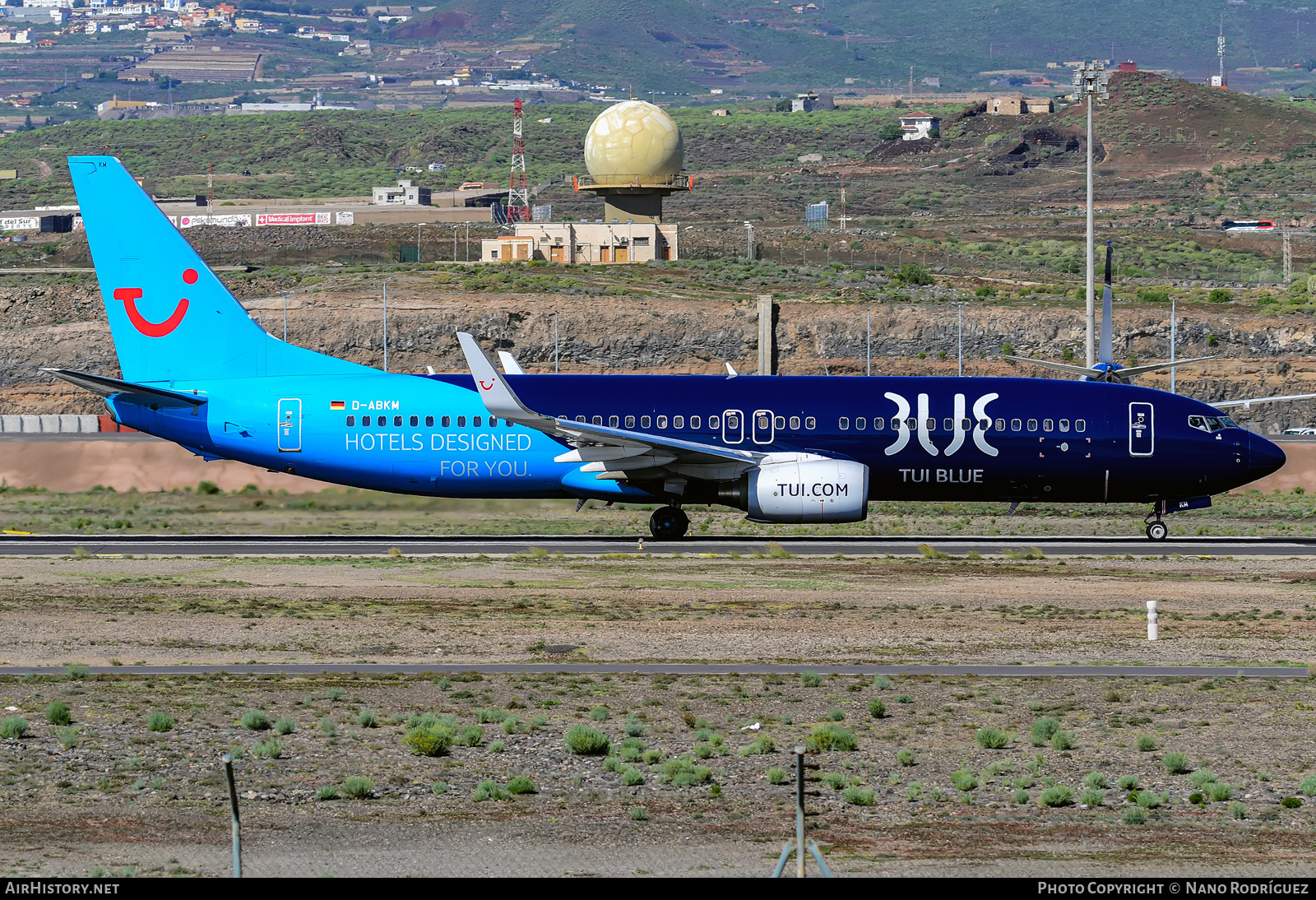Aircraft Photo of D-ABKM | Boeing 737-86J | TUI | AirHistory.net #553119