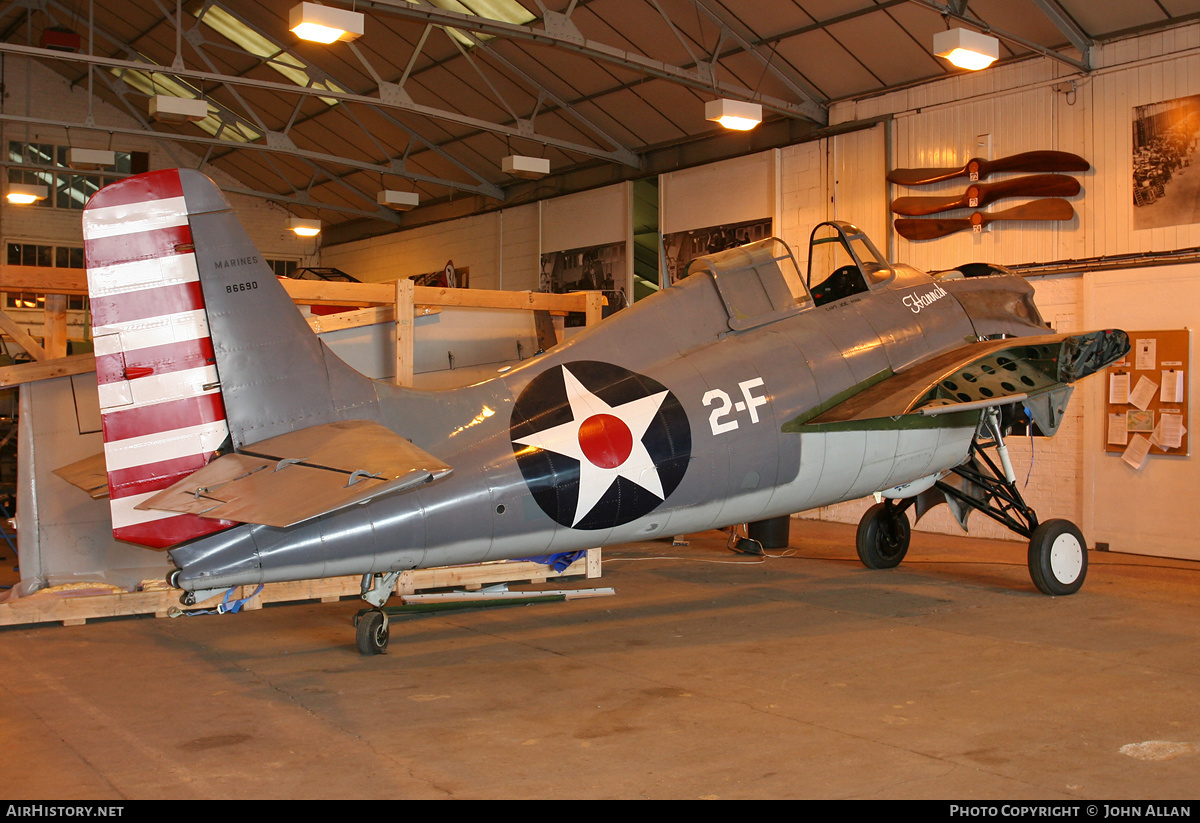 Aircraft Photo of N49JC / 86690 | Grumman FM-2 Wildcat | USA - Navy | AirHistory.net #553121