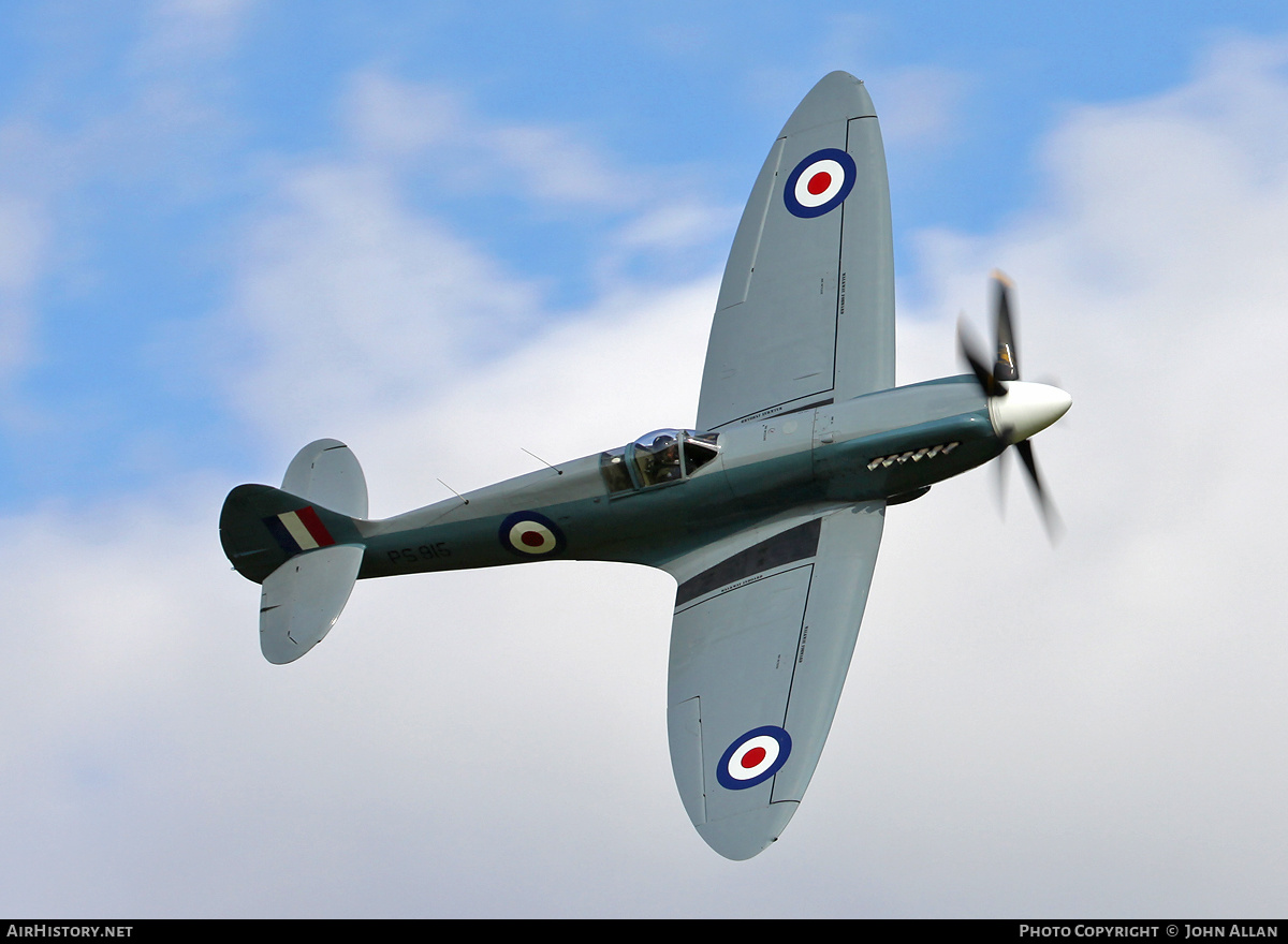 Aircraft Photo of PS915 | Supermarine 389 Spitfire PR19 | UK - Air Force | AirHistory.net #553126