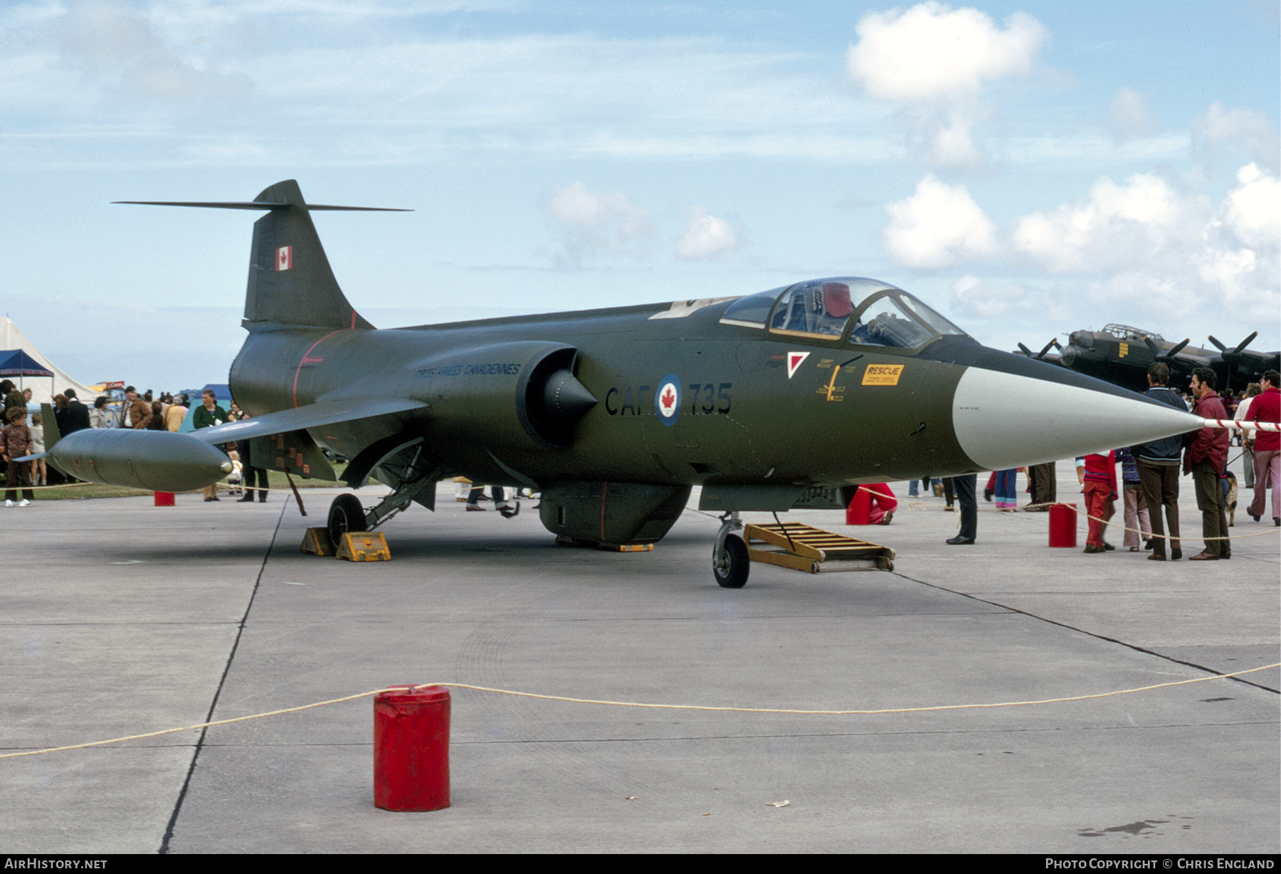 Aircraft Photo of 104735 | Canadair CF-104 Starfighter | Canada - Air Force | AirHistory.net #553130
