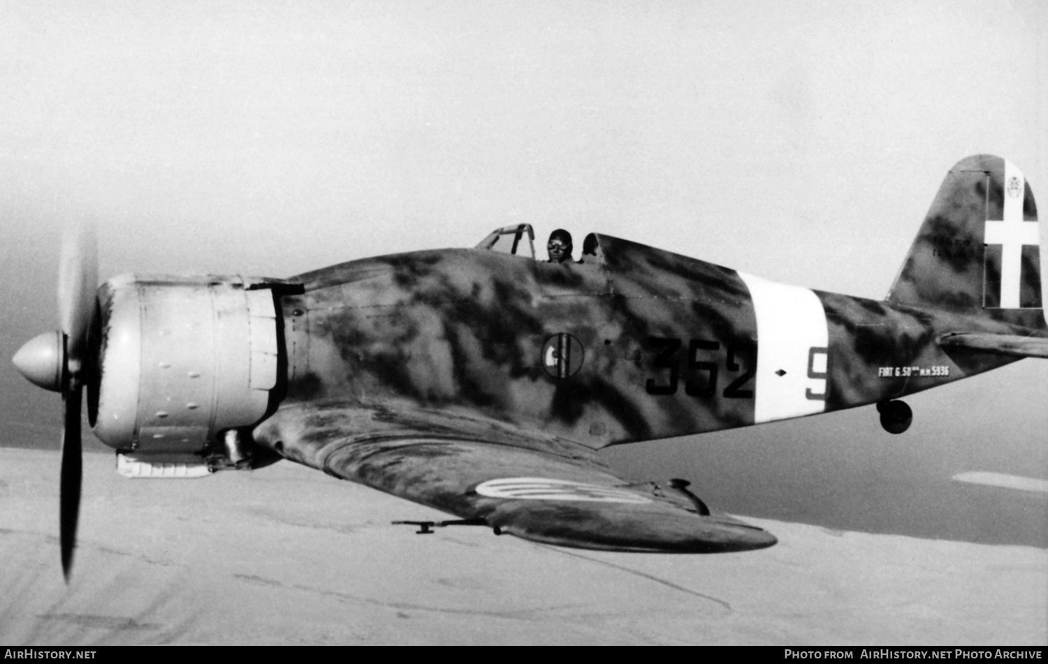 Aircraft Photo of MM5936 | Fiat G.50bis Freccia | Italy - Air Force | AirHistory.net #553142