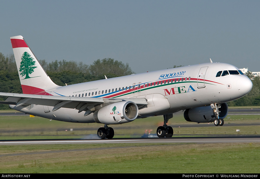 Aircraft Photo of OD-MRL | Airbus A320-232 | MEA - Middle East Airlines | AirHistory.net #553143