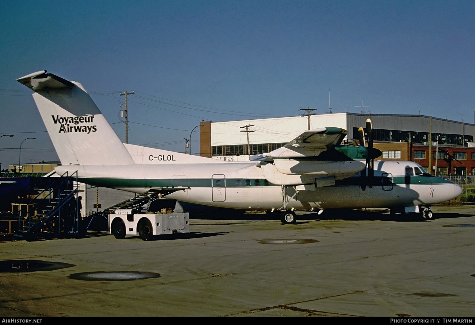 Aircraft Photo of C-GLOL | De Havilland Canada DHC-7-102 Dash 7 | Voyageur Airways | AirHistory.net #553164