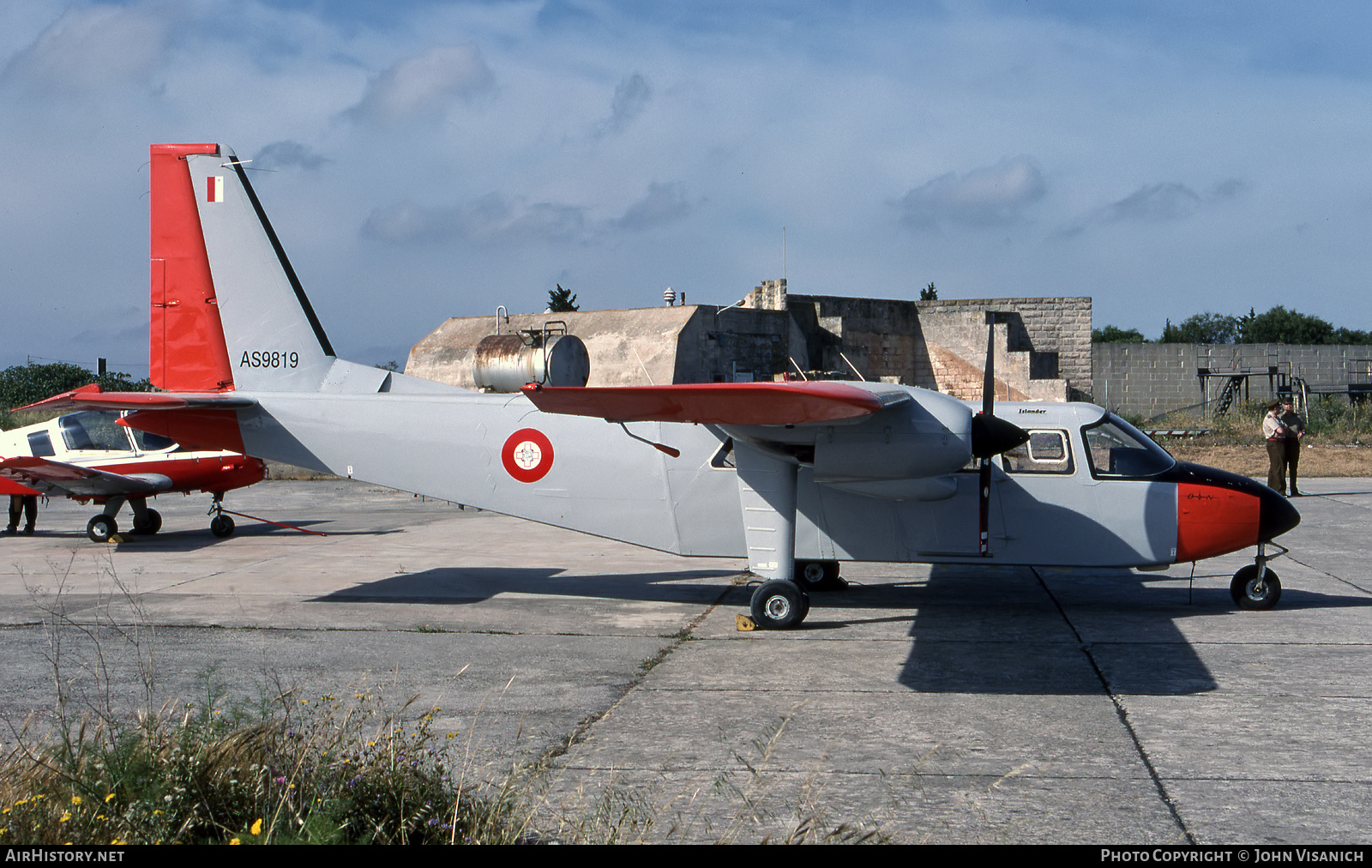 Aircraft Photo of AS9819 | Pilatus Britten-Norman BN-2B-26 Islander | Malta - Air Force | AirHistory.net #553173