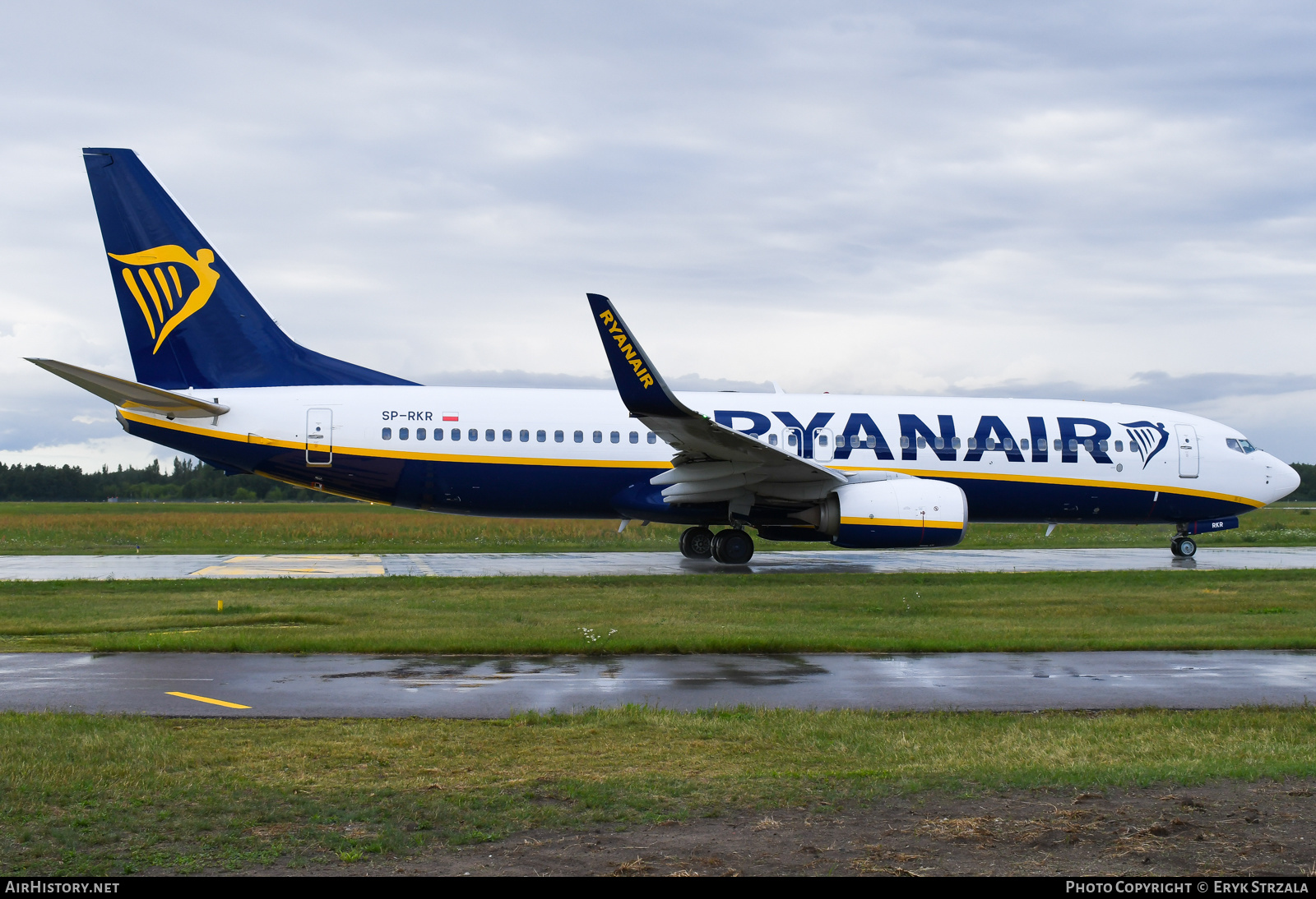 Aircraft Photo of SP-RKR | Boeing 737-8AS | Ryanair | AirHistory.net #553181