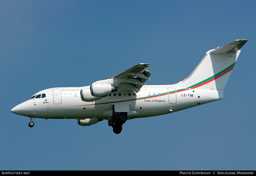 Aircraft Photo of LZ-TIM | British Aerospace Avro 146-RJ70 | Bulgaria Air | AirHistory.net #553182