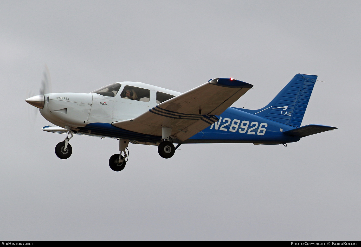 Aircraft Photo of N28926 | Piper PA-28-181 Archer TX | CAE Global Academy | AirHistory.net #553201
