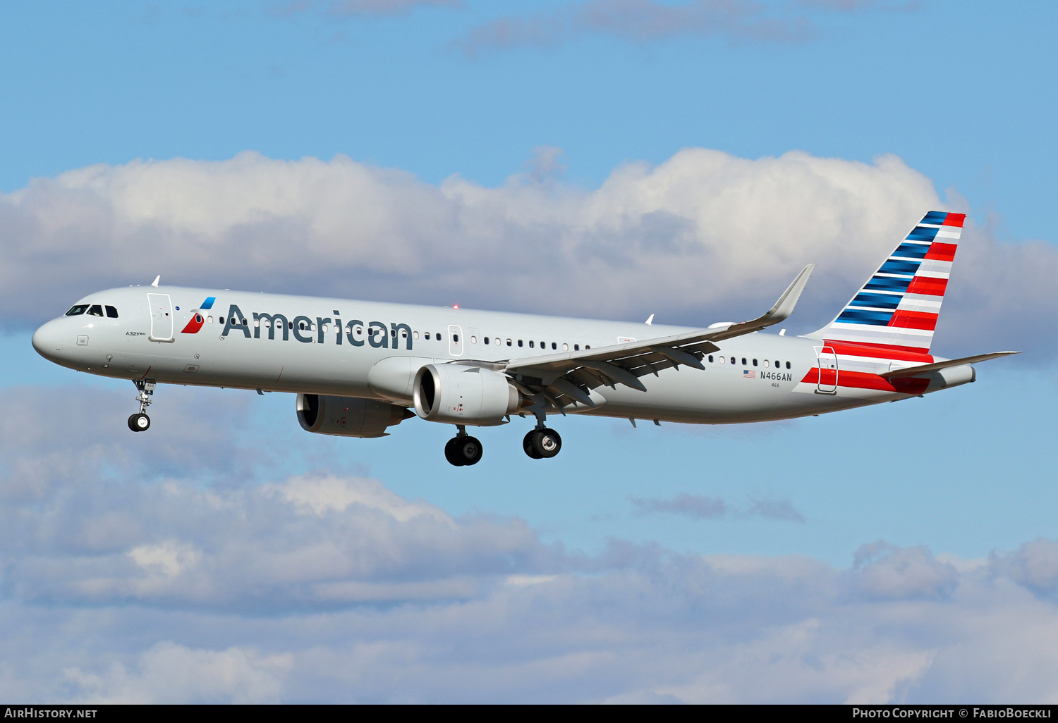 Aircraft Photo of N466AN | Airbus A321-253NX | American Airlines | AirHistory.net #553202